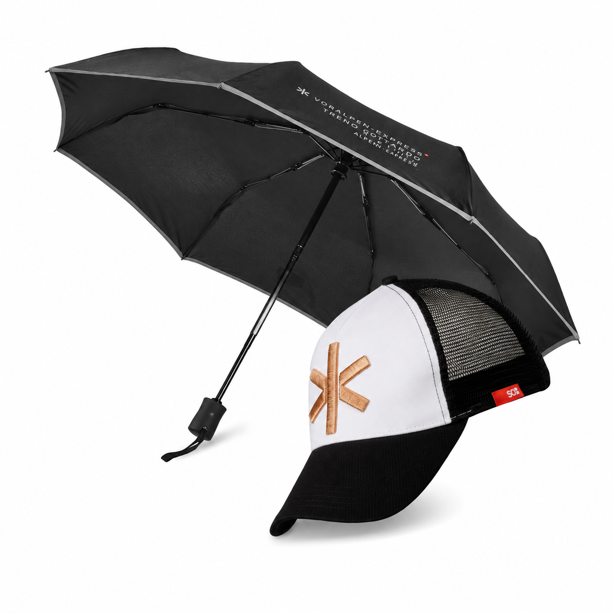 Two handy companions for sun, wind, and rain—now available in a value pack. (Price excludes shipping costs)