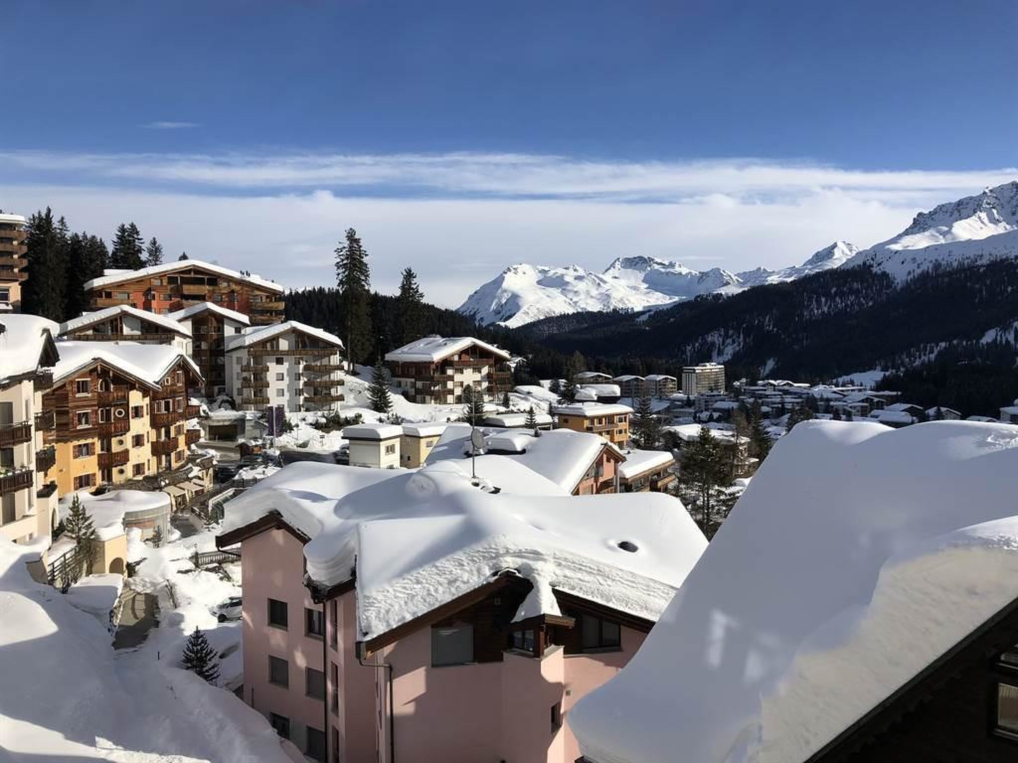 interhome-La Cabana 5 Arosa Appartement/Fewo, Dusche und Bad, WC, 6-Bettwohnung
