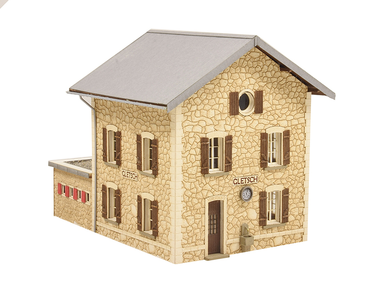 Bausatz Bahnhof 1:87 1