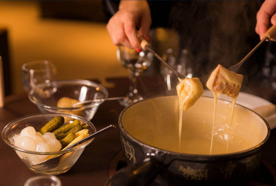 Fondue auf dem Zürichsee