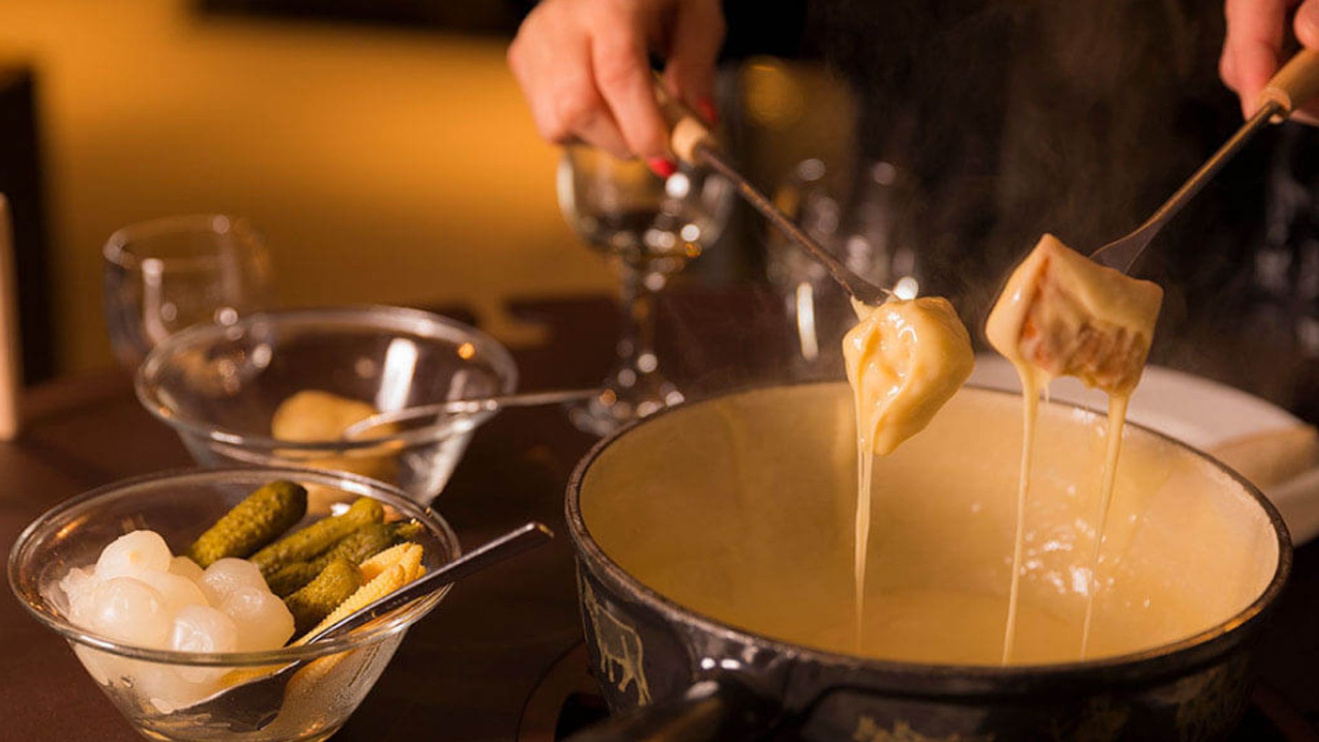 Fondue auf dem Zürichsee