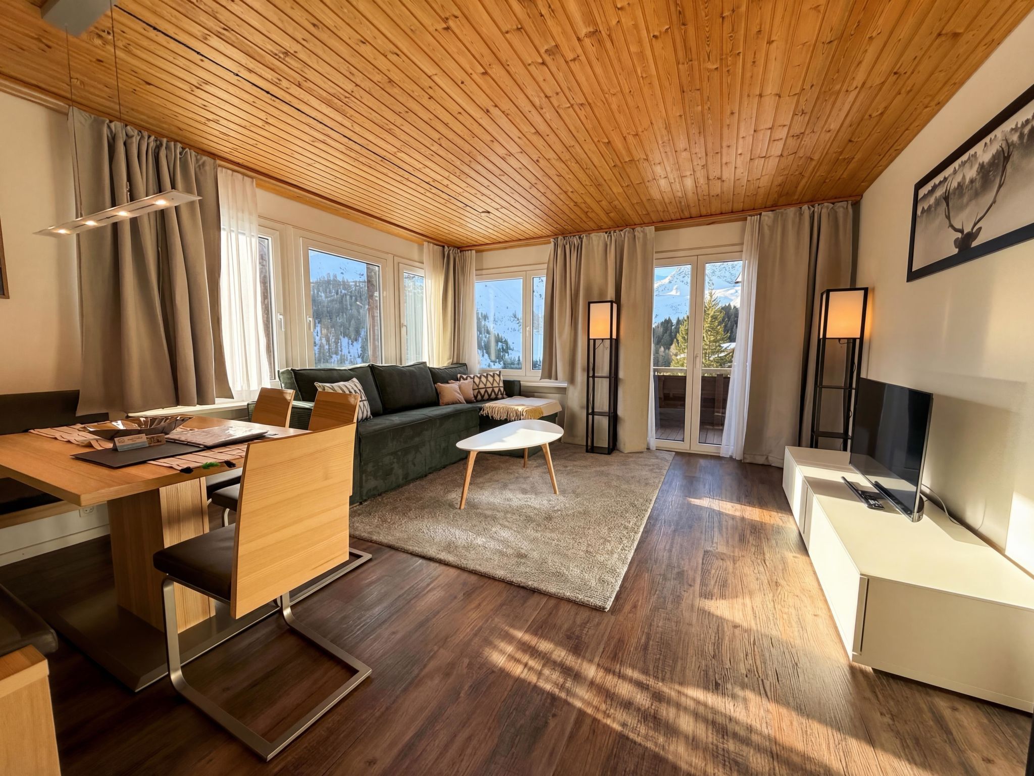 interhome-Miraflor Anita by Arosa Holiday Appartement/Fewo, Bad, WC, 6-Bettwohnung