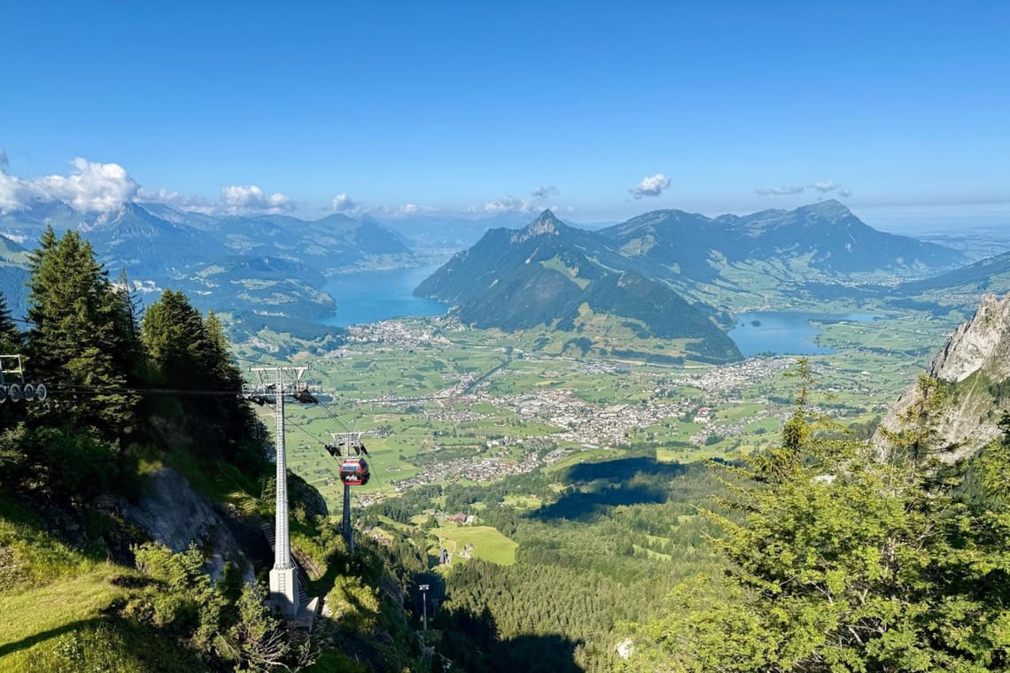 Rotenflue Wander-Hit Aussicht
