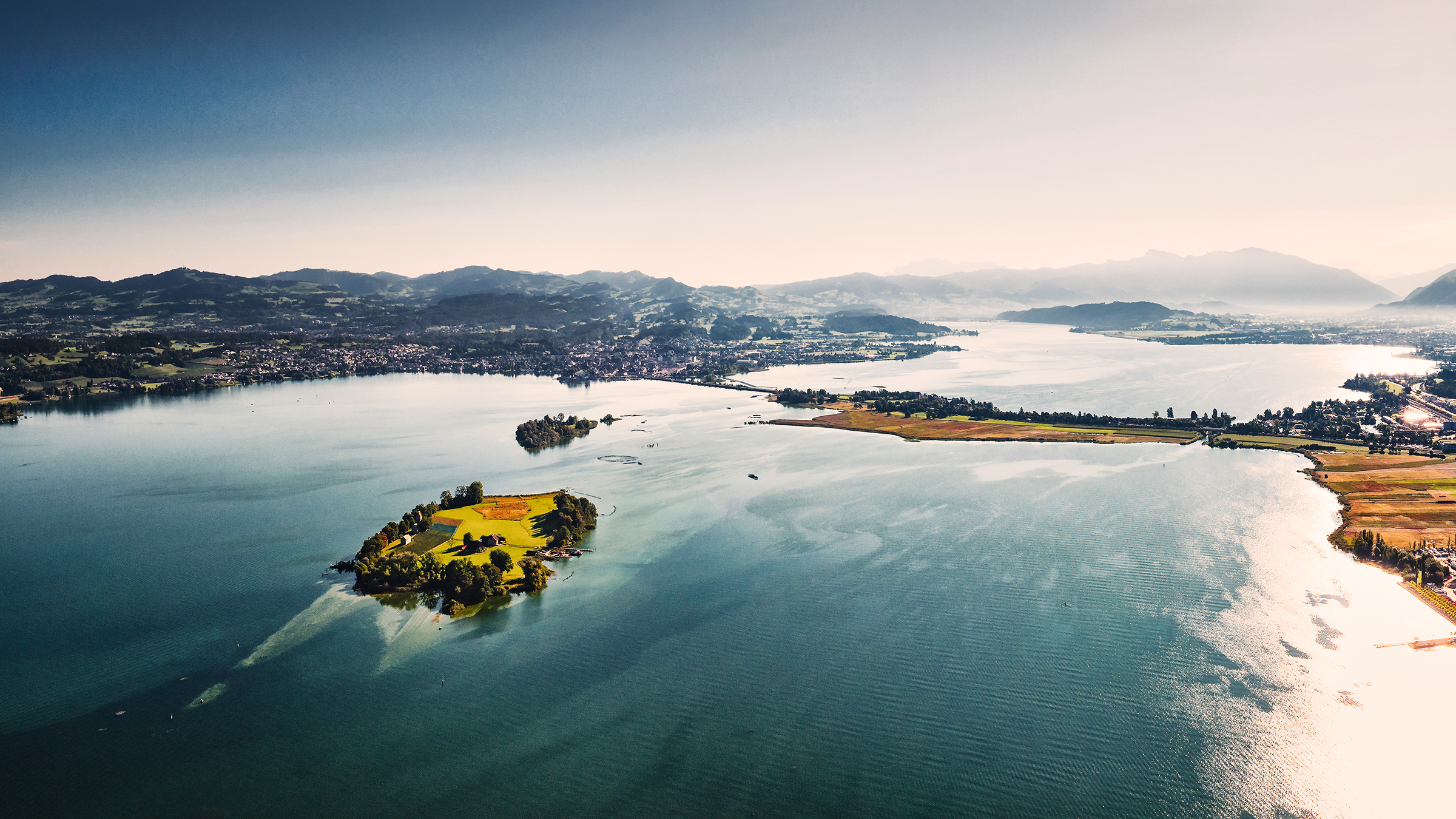 Rapperswil und Zürichsee