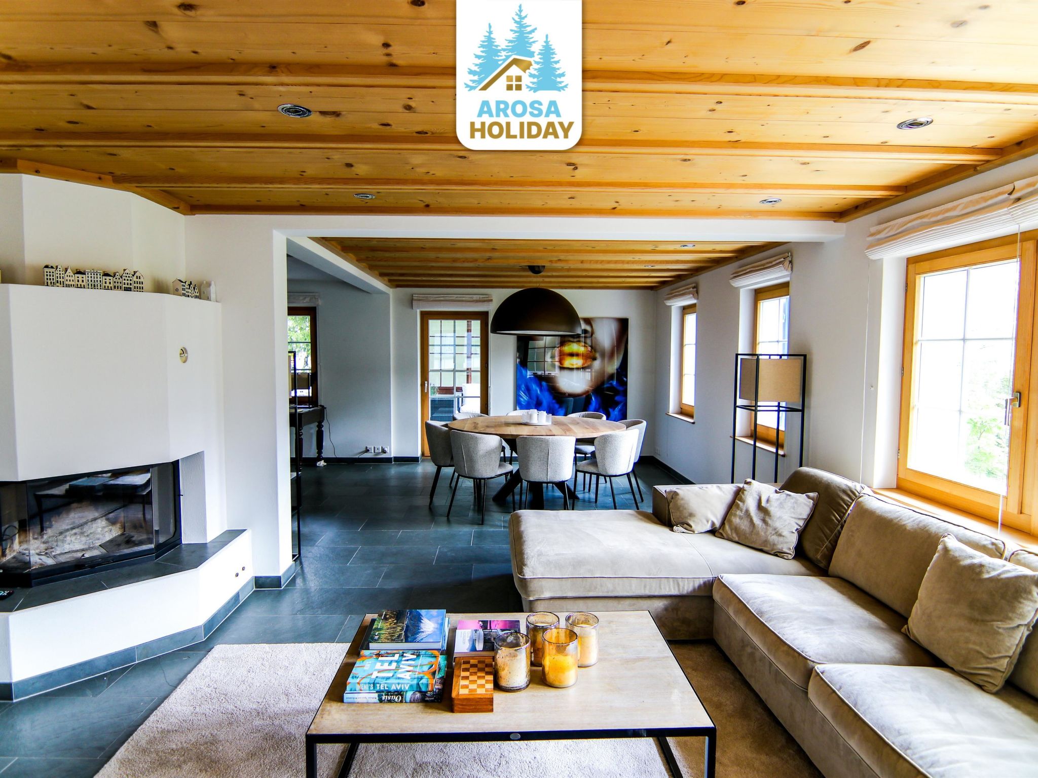 interhome-Chalet Badrutt by Arosa Holiday Appartement/Fewo, Dusche und Bad, WC, 8-Bettwohn