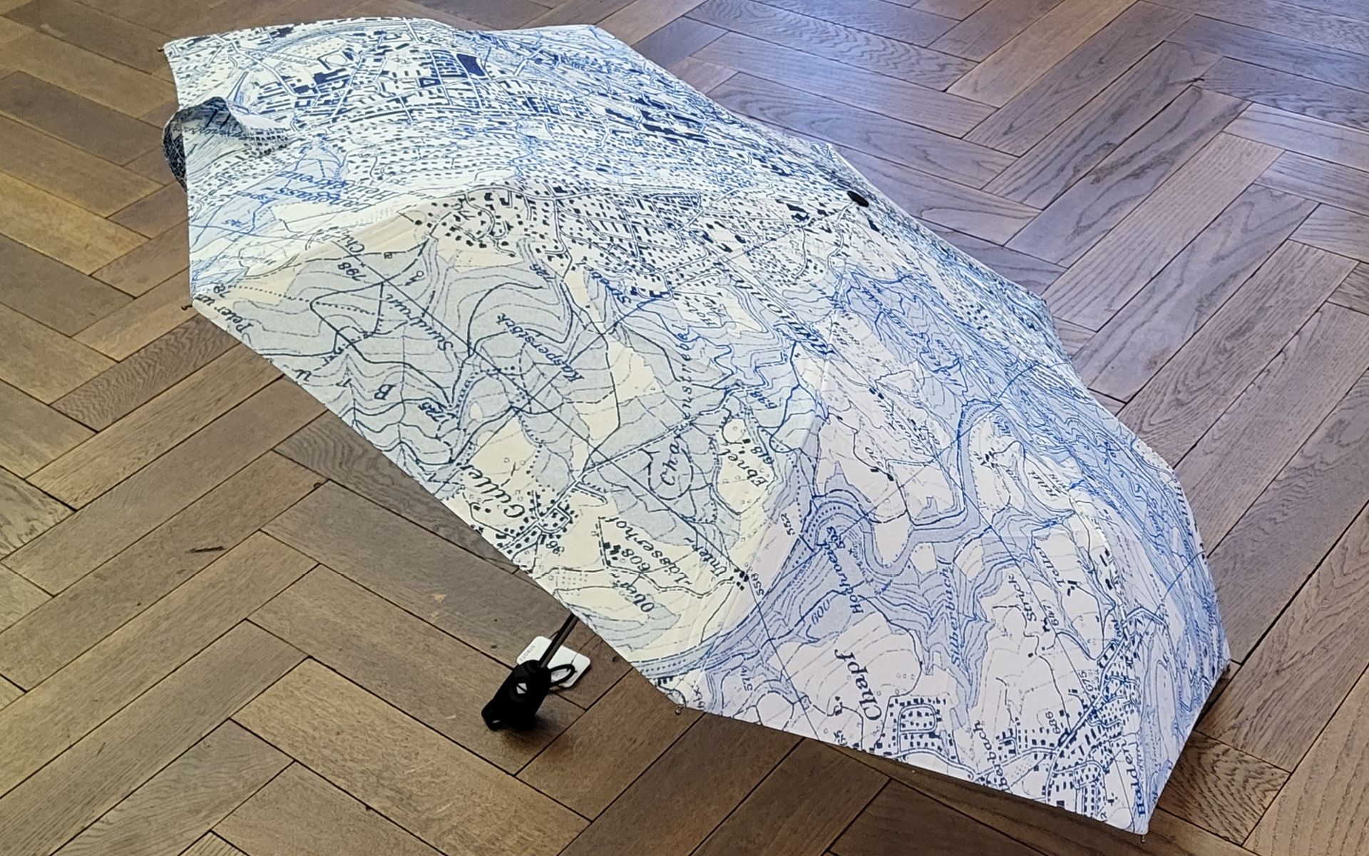 Akris-Schirm-blau