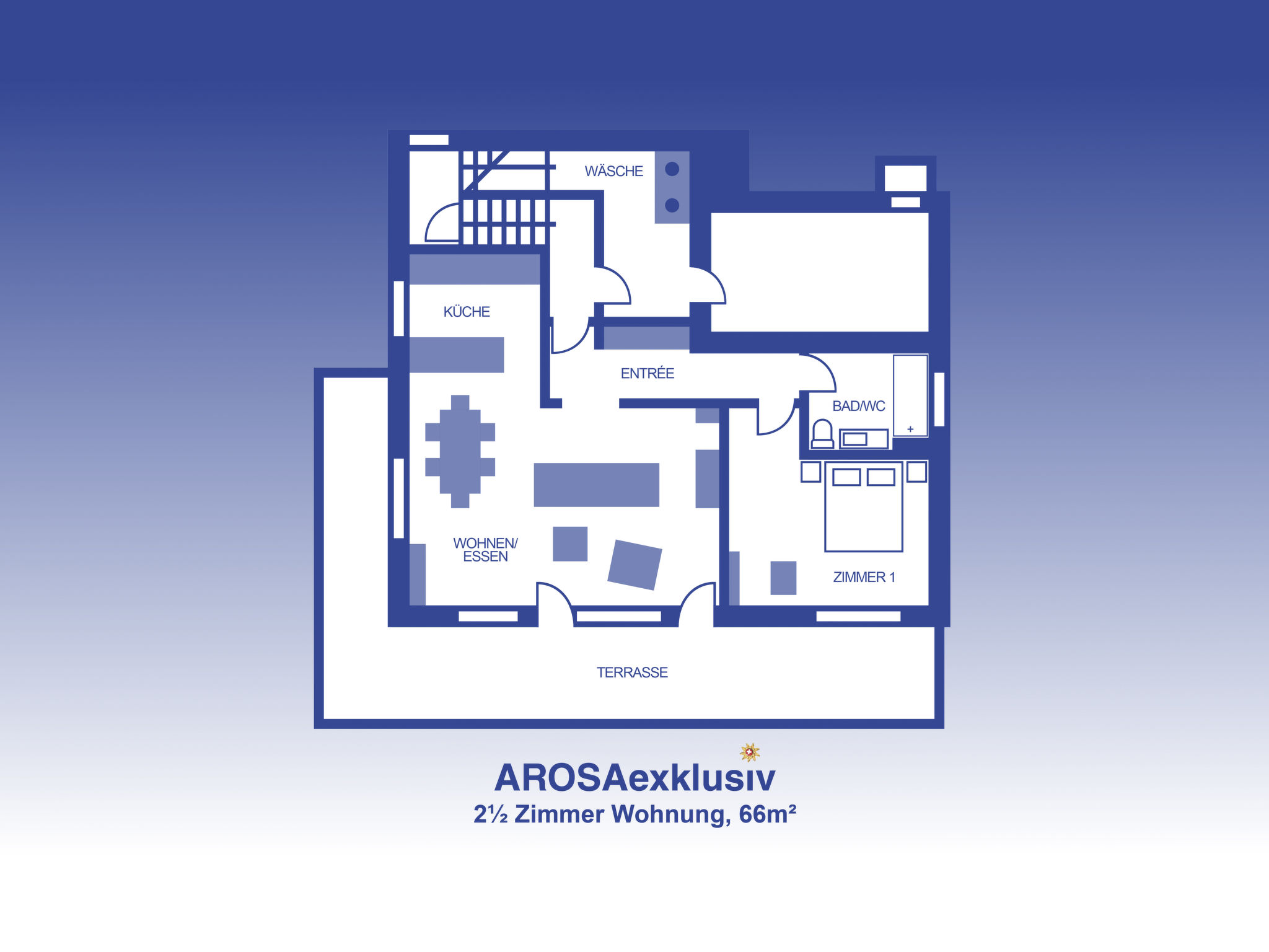interhome-Am Hörnli Appartement/Fewo, Bad, WC, 4-Bettwohnung