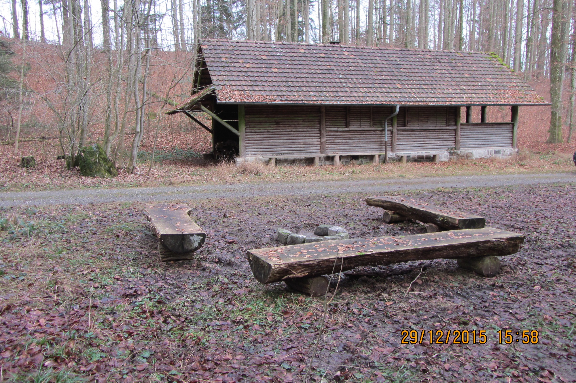 Streuboden barbecue area