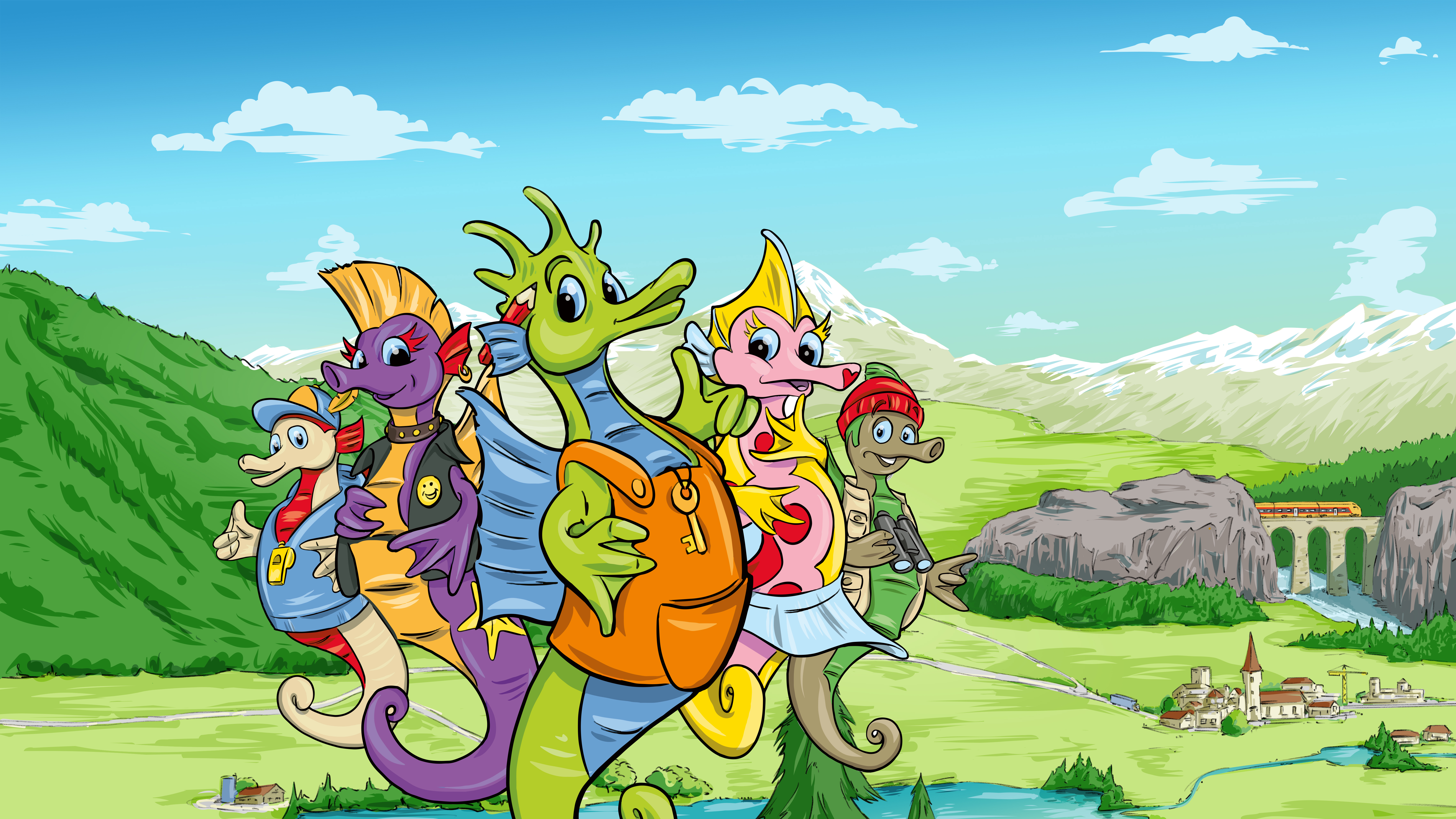 Mit den Zugpferdli durch die Schweiz