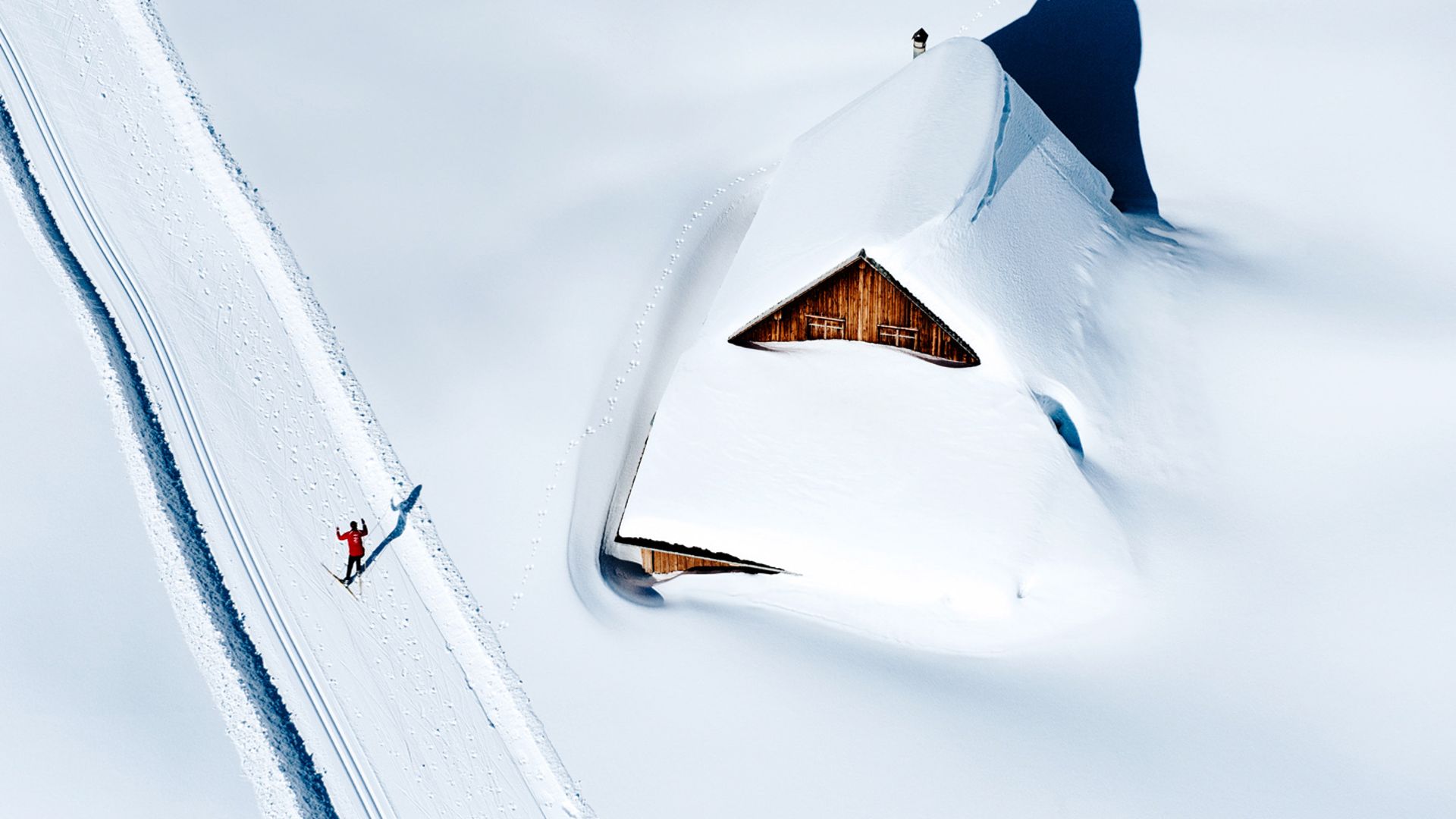 Langlaufloipe in Rothenthurm