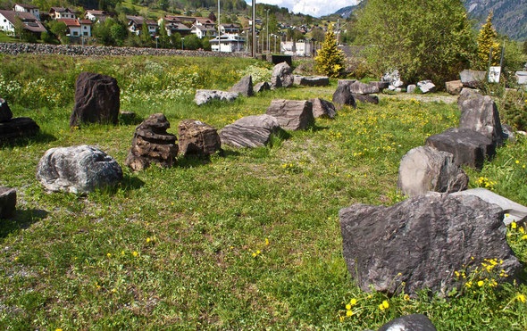 Steinsammlung Knobel