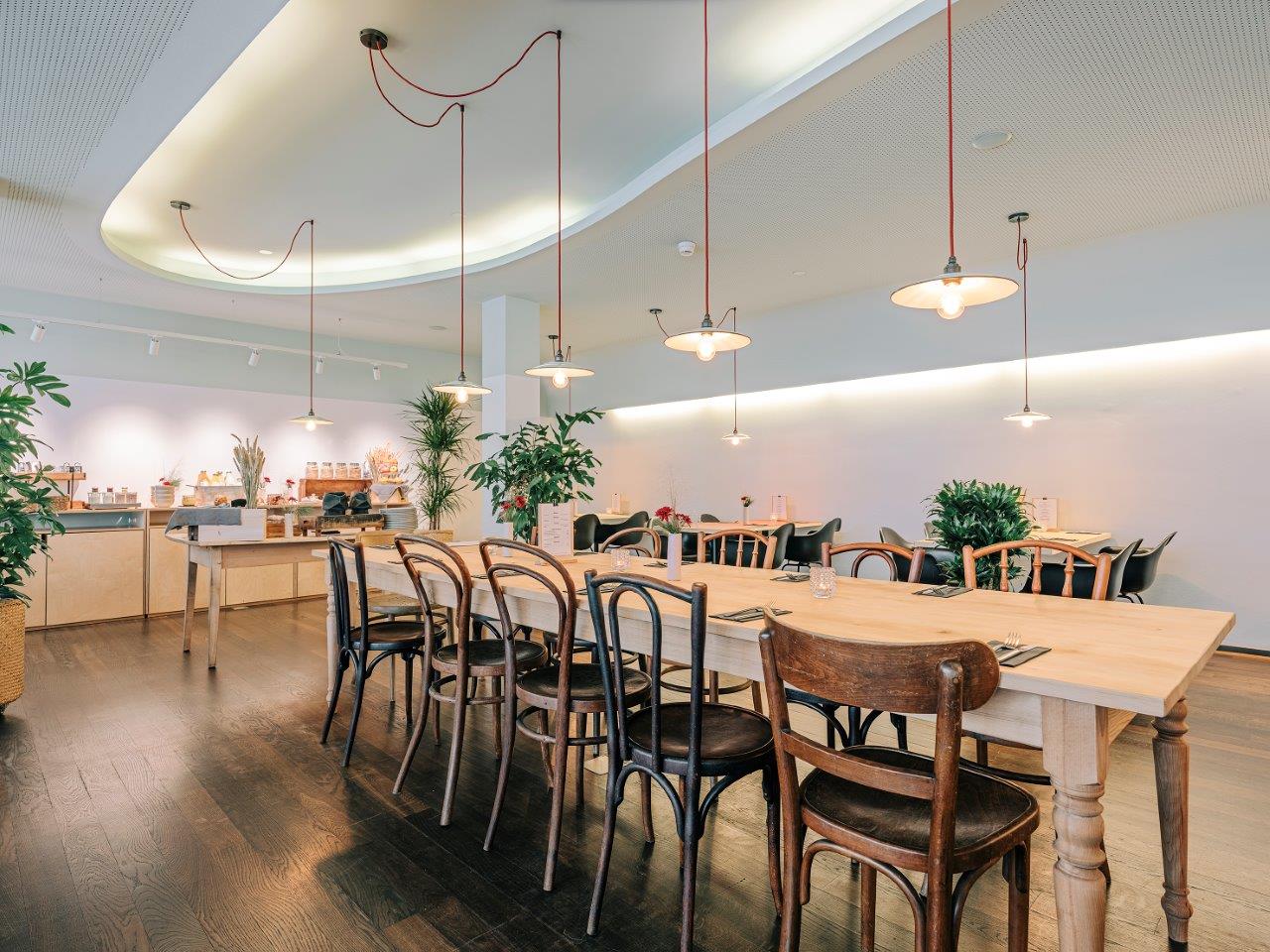 Gemütliches Restaurant vom Stadtbistro des Hotel Doms