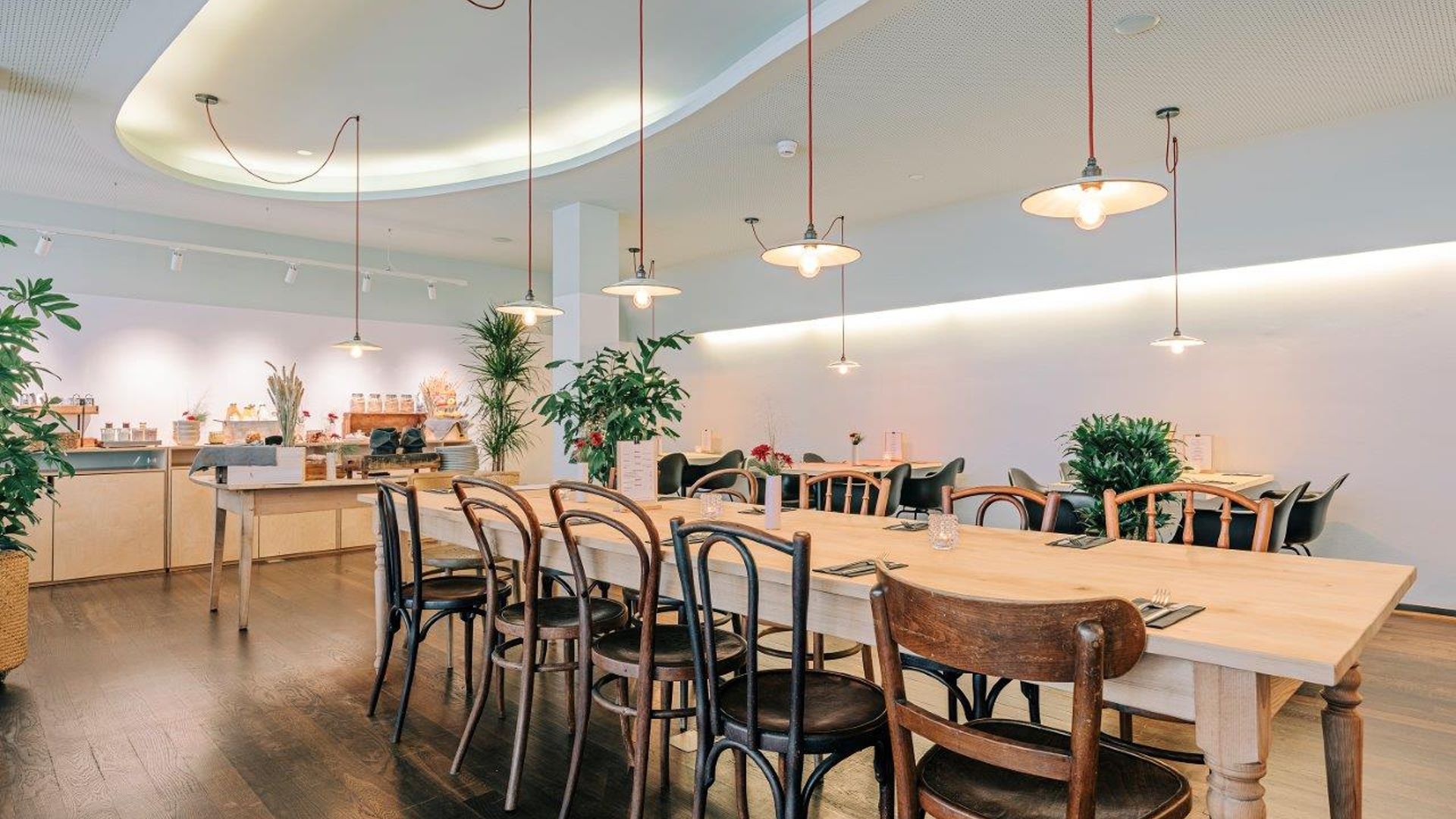 Gemütliches Restaurant vom Stadtbistro des Hotel Doms