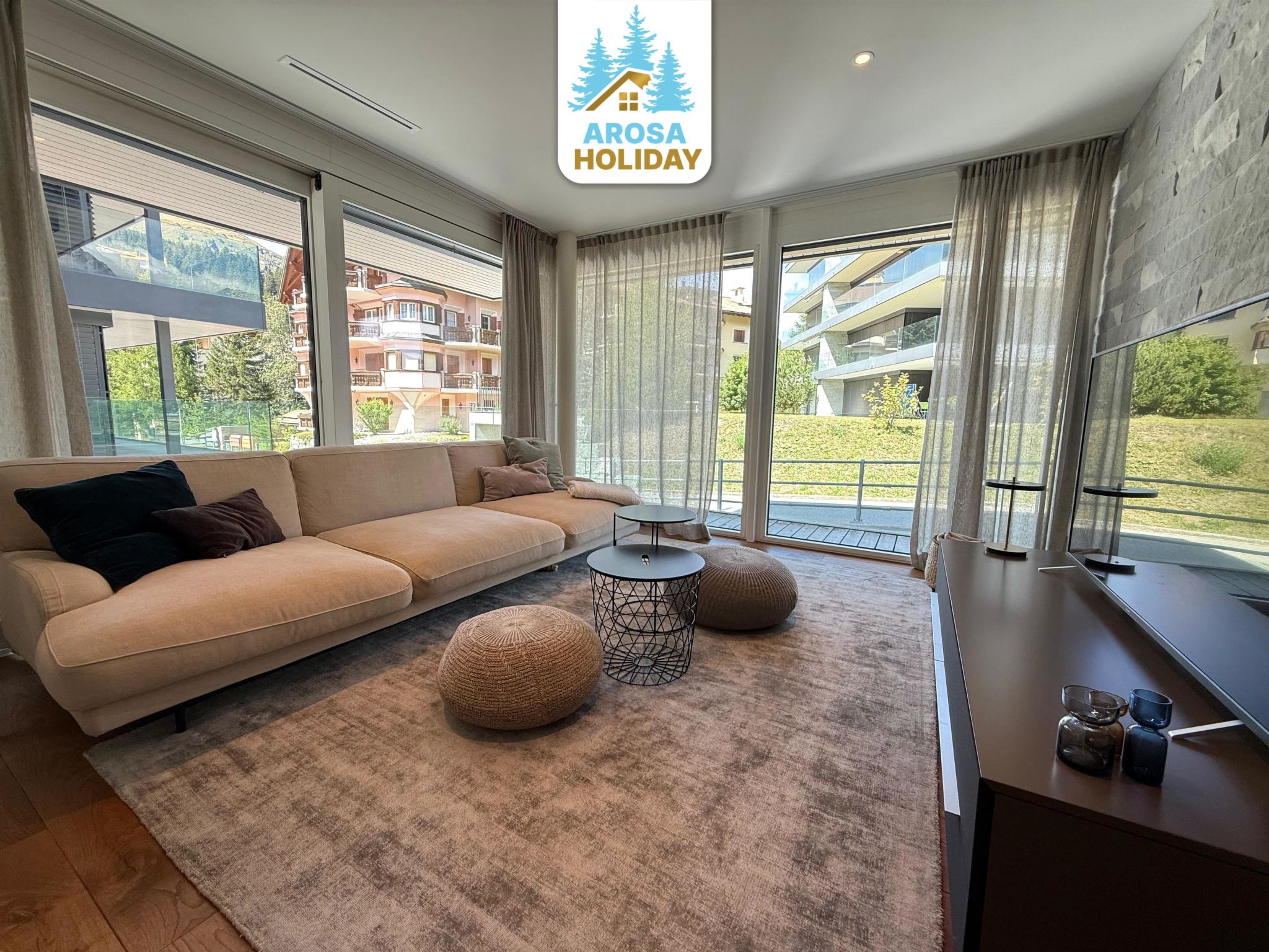 interhome-Eden Alpine by Arosa Holiday Appartement/Fewo, Badewanne, 2 Schlafräume