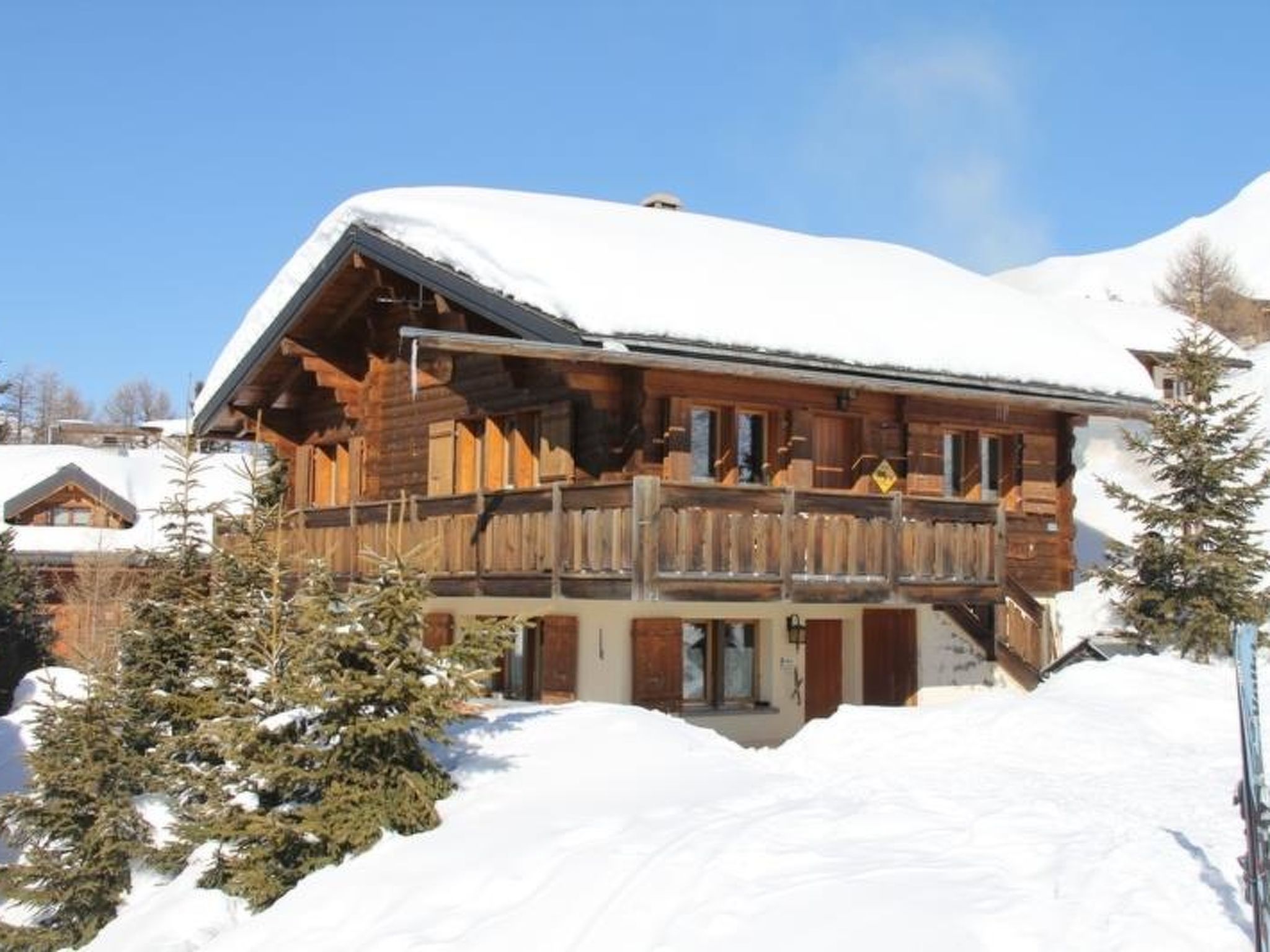 interhome-Chalet Fridi 4-Bettwohnung, Dusche, WC 4-Bettwohnung Erdgeschoss