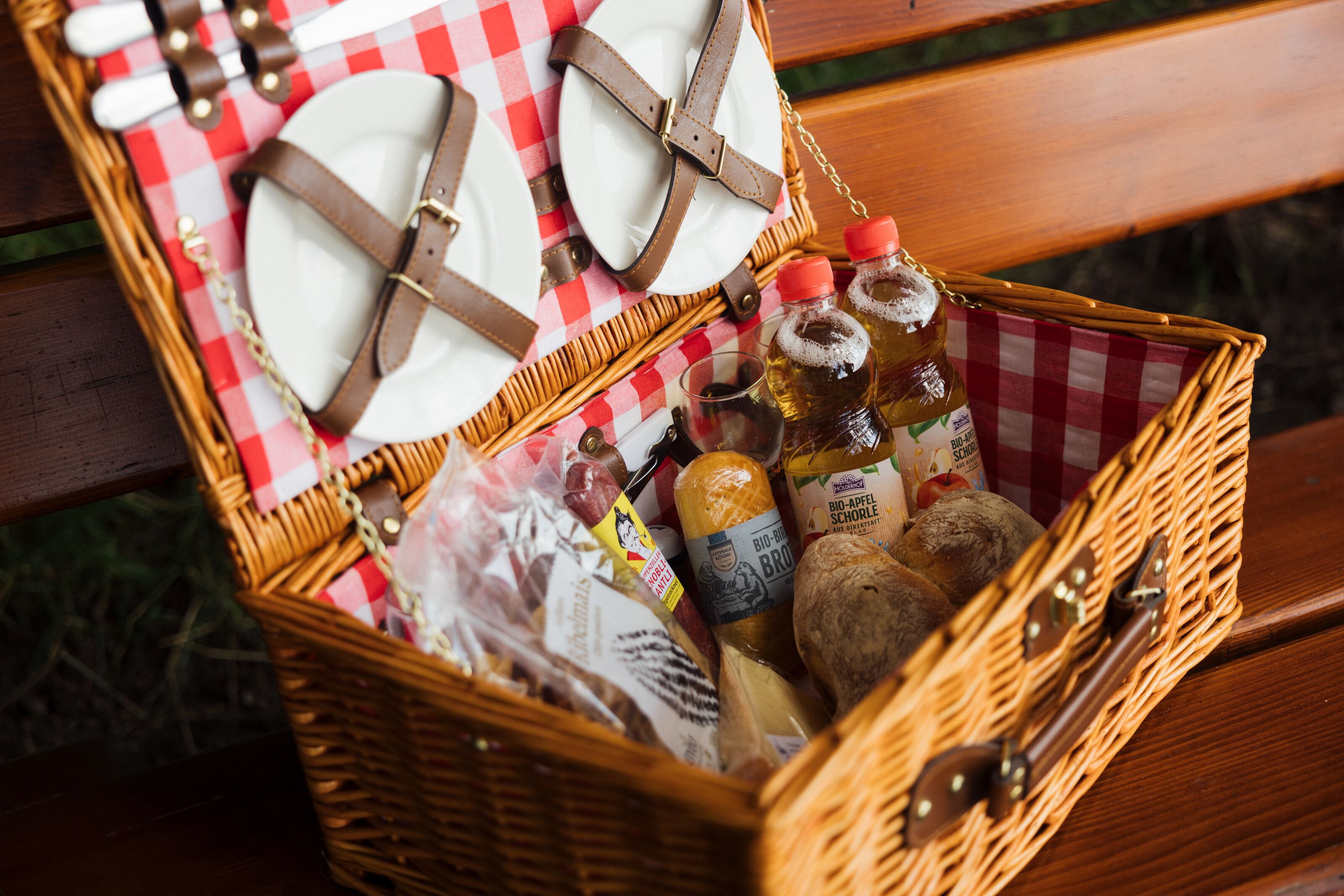Picknick-Korb von St.Gallen-Bodensee Tourismus