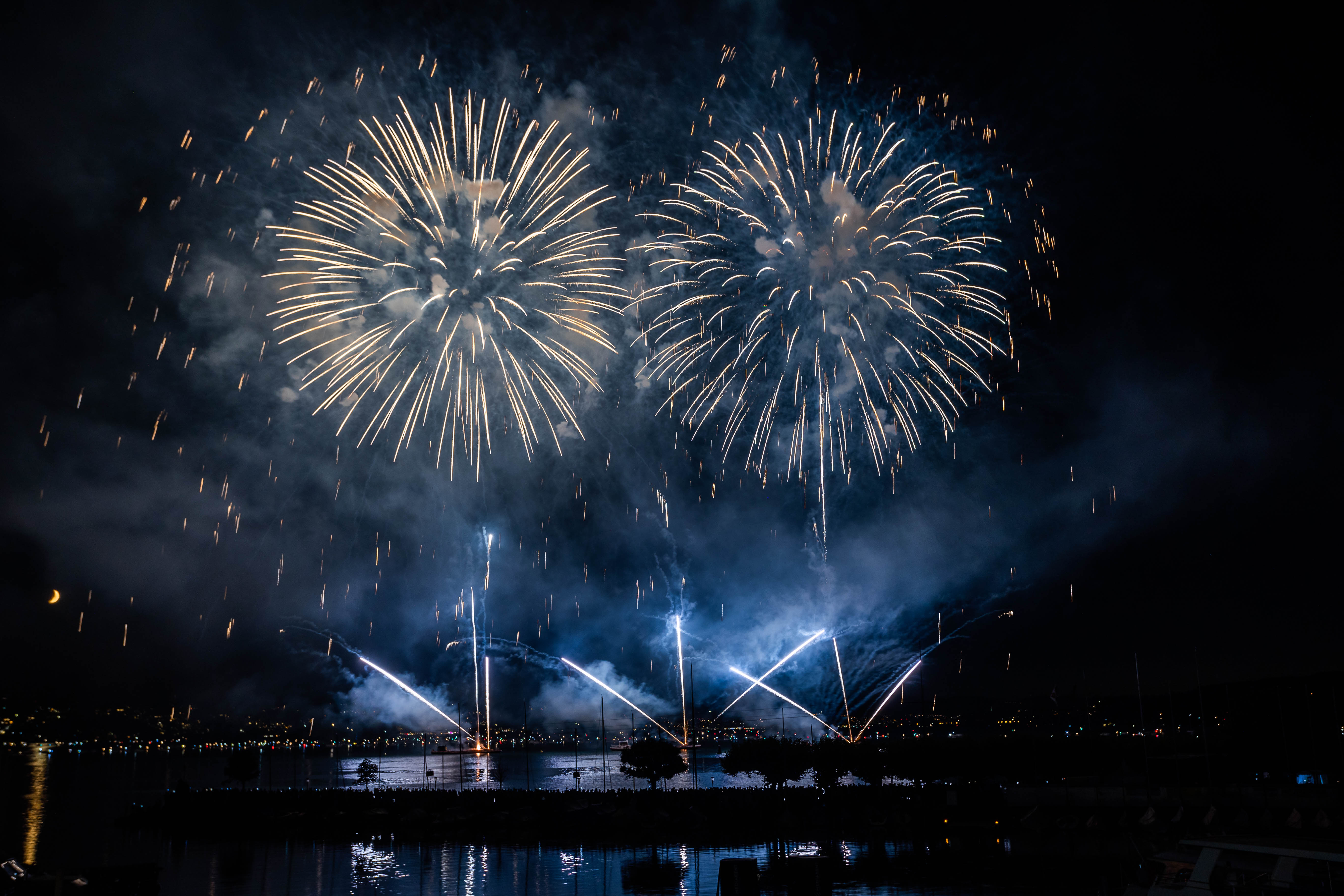 Feuerwerk Show am Seenachtsfest Rapperswil Jona