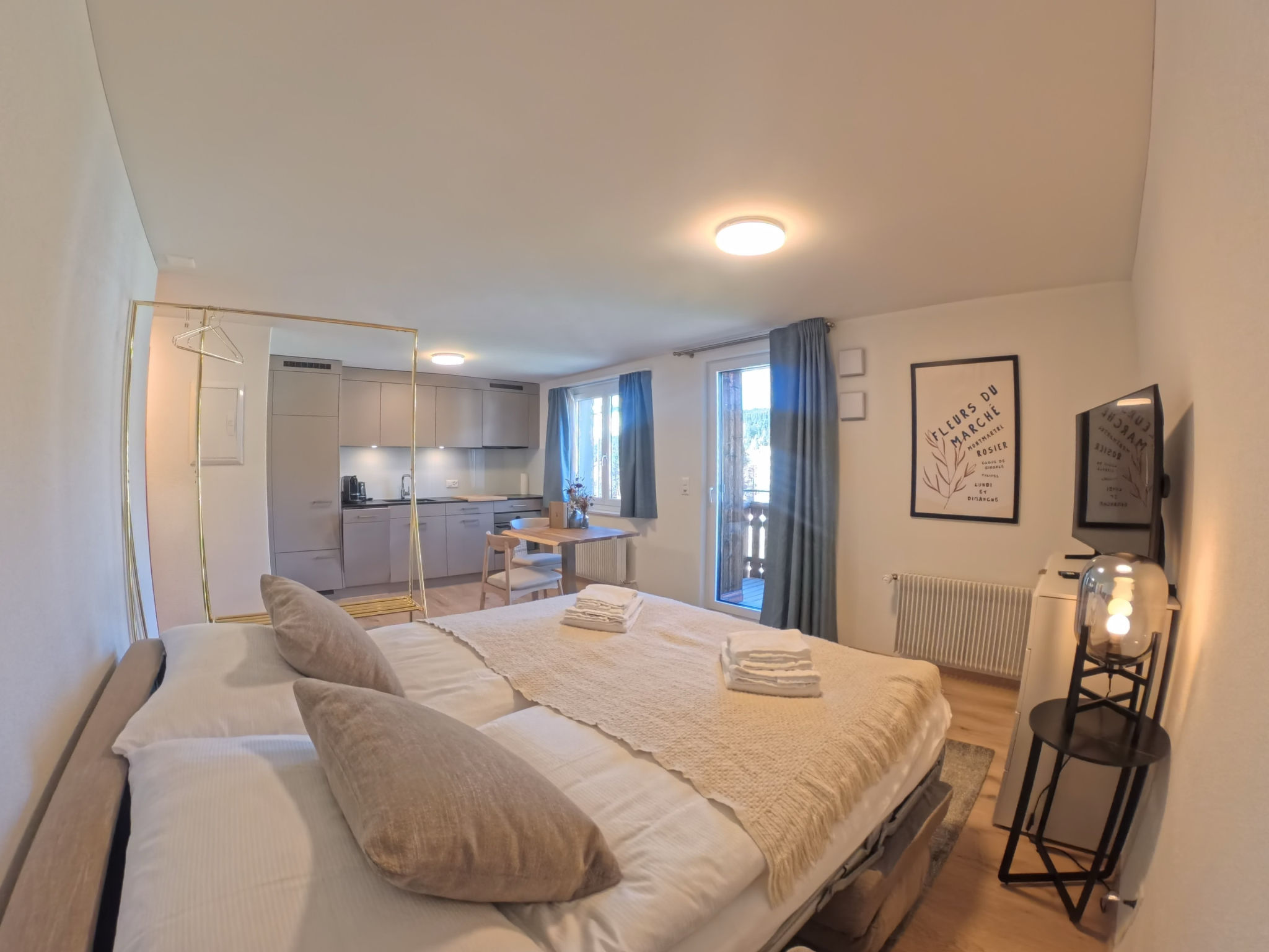 interhome-1627 Aurora Studio mit Balkon