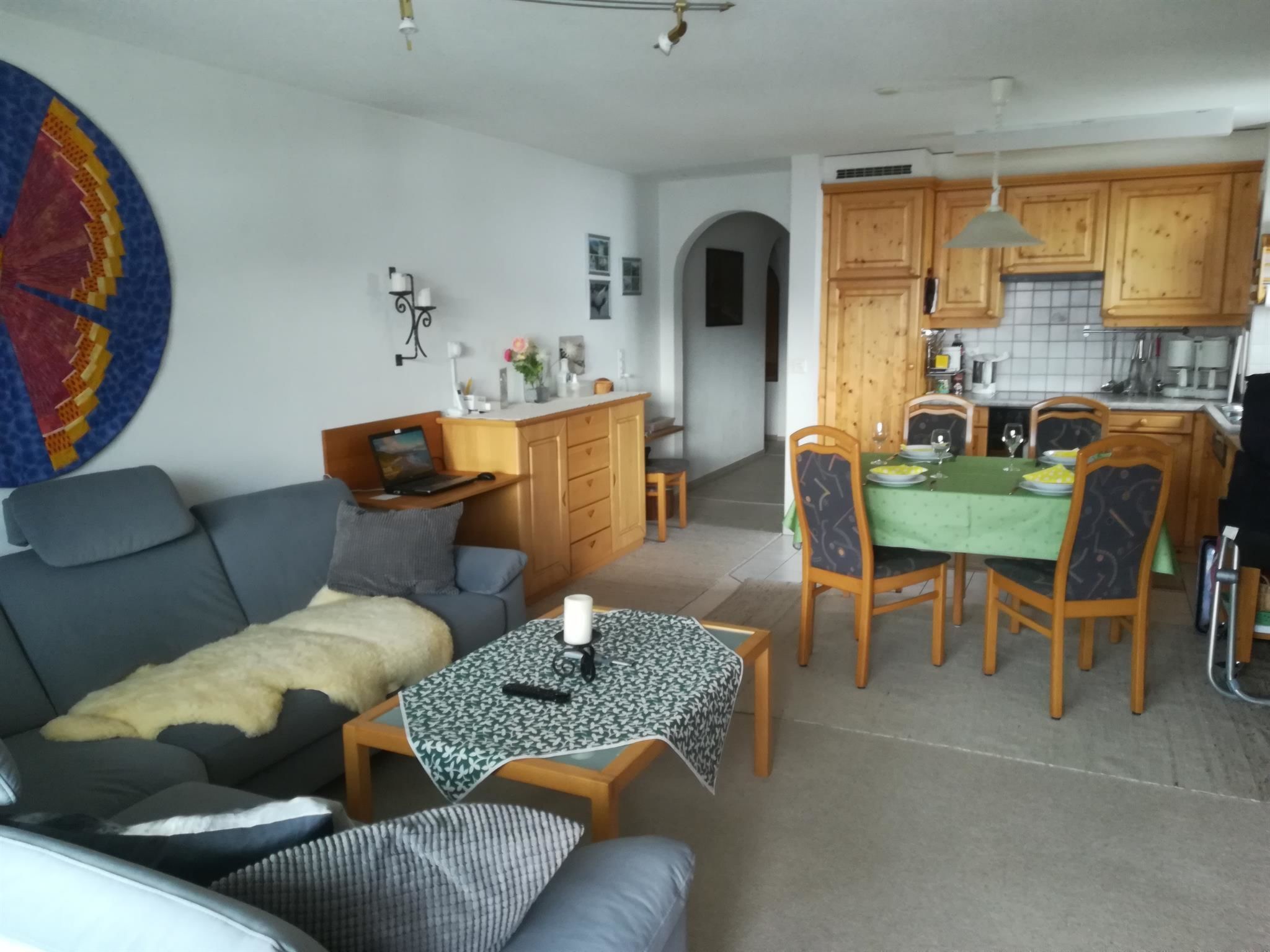 interhome-Efeu 201 Appartement/Fewo, Dusche oder Bad, WC 3½-Zimmerwohnung
