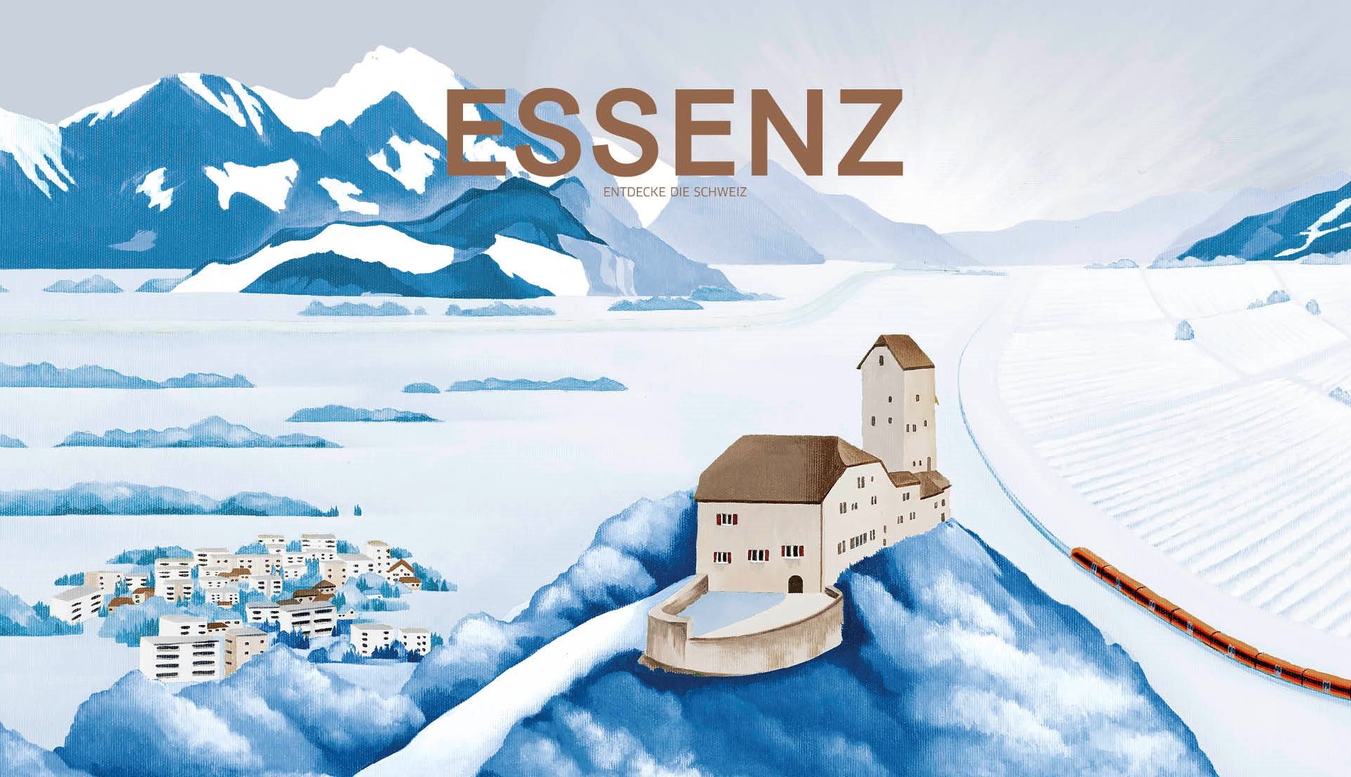 Winterausgabe des Kundenmagazins Essenz