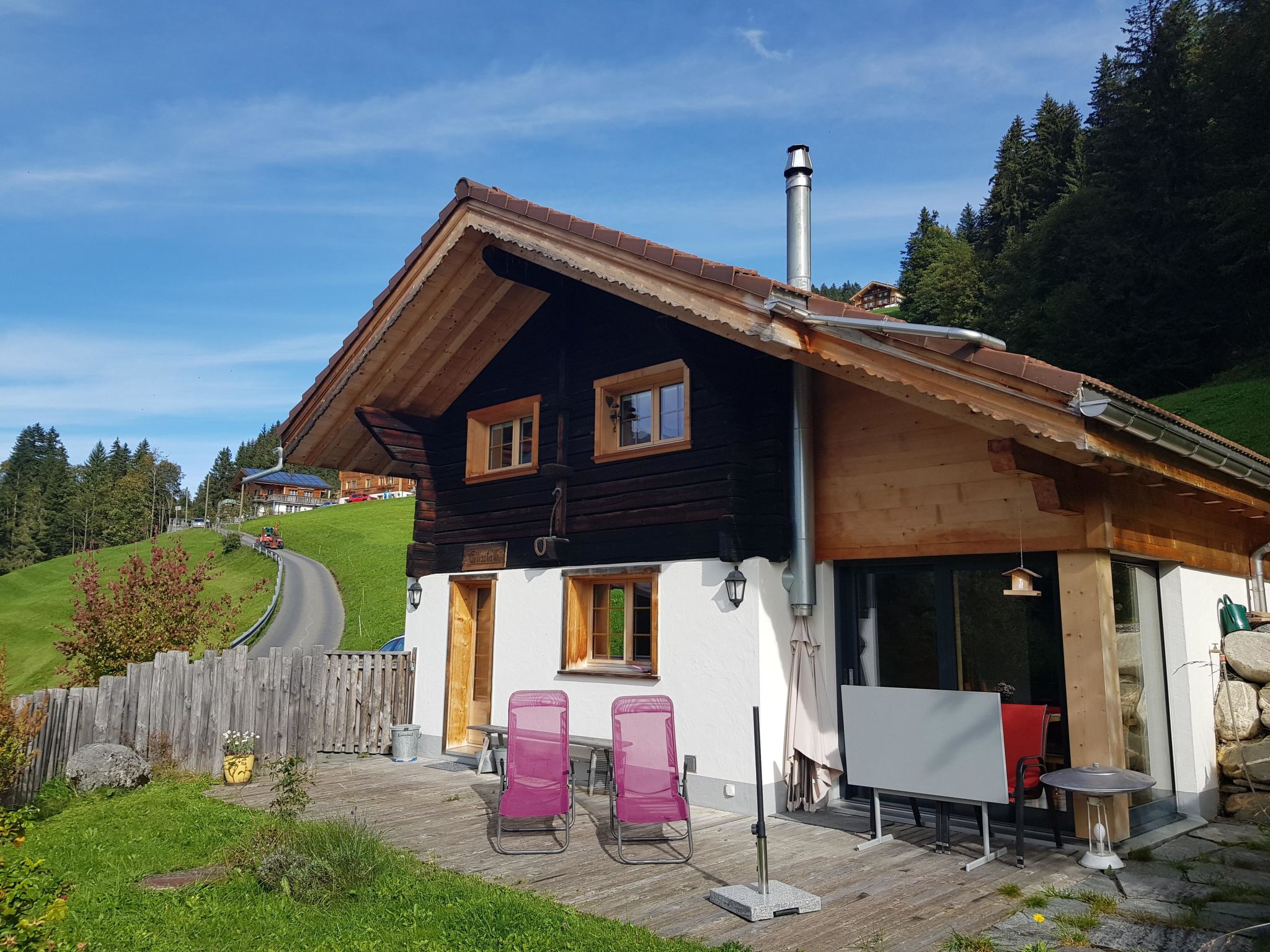 interhome-Chalet Giisställi Ferienhaus, Dusche, WC Ferienhaus