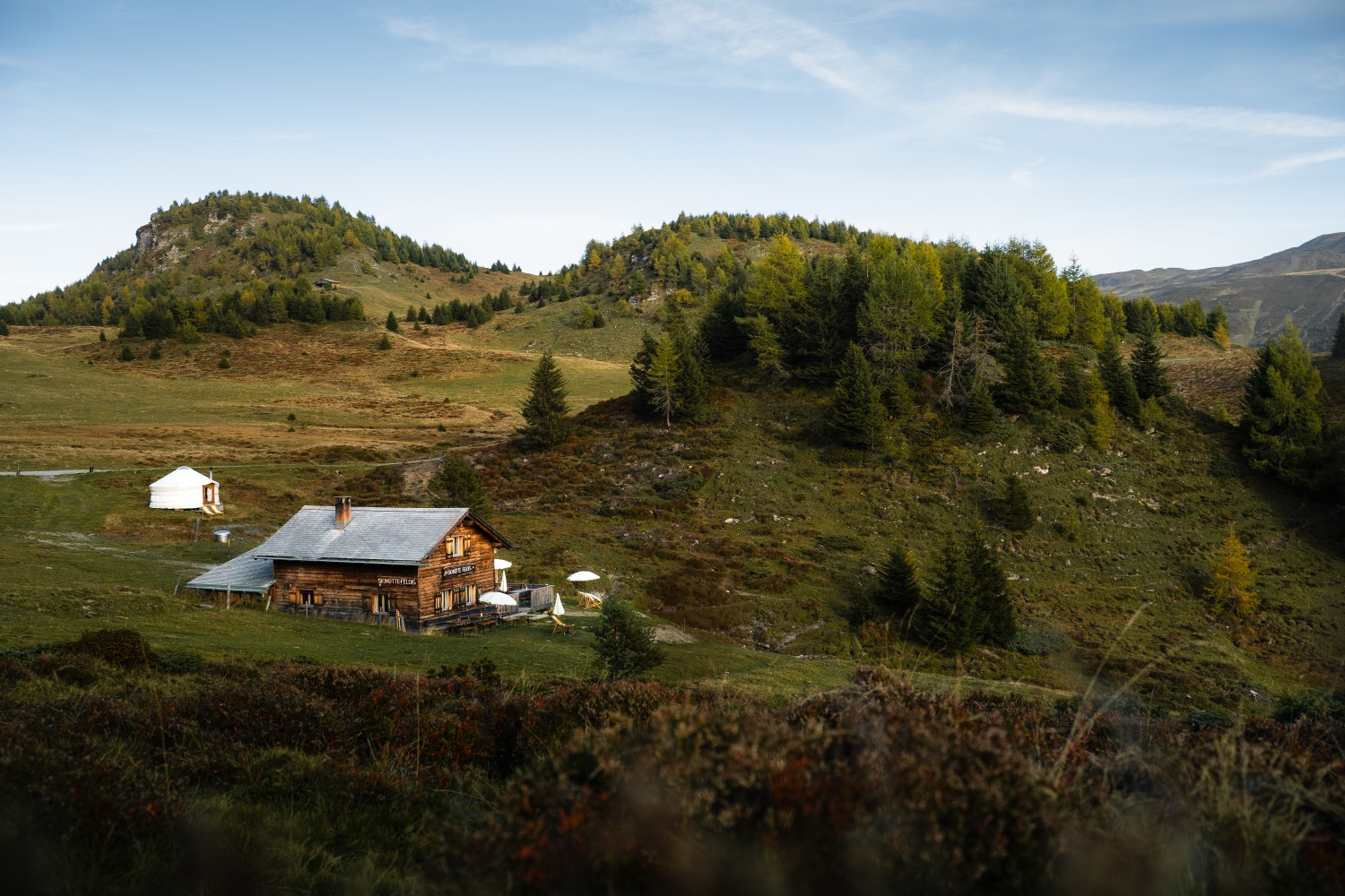 Ski hut Feldis