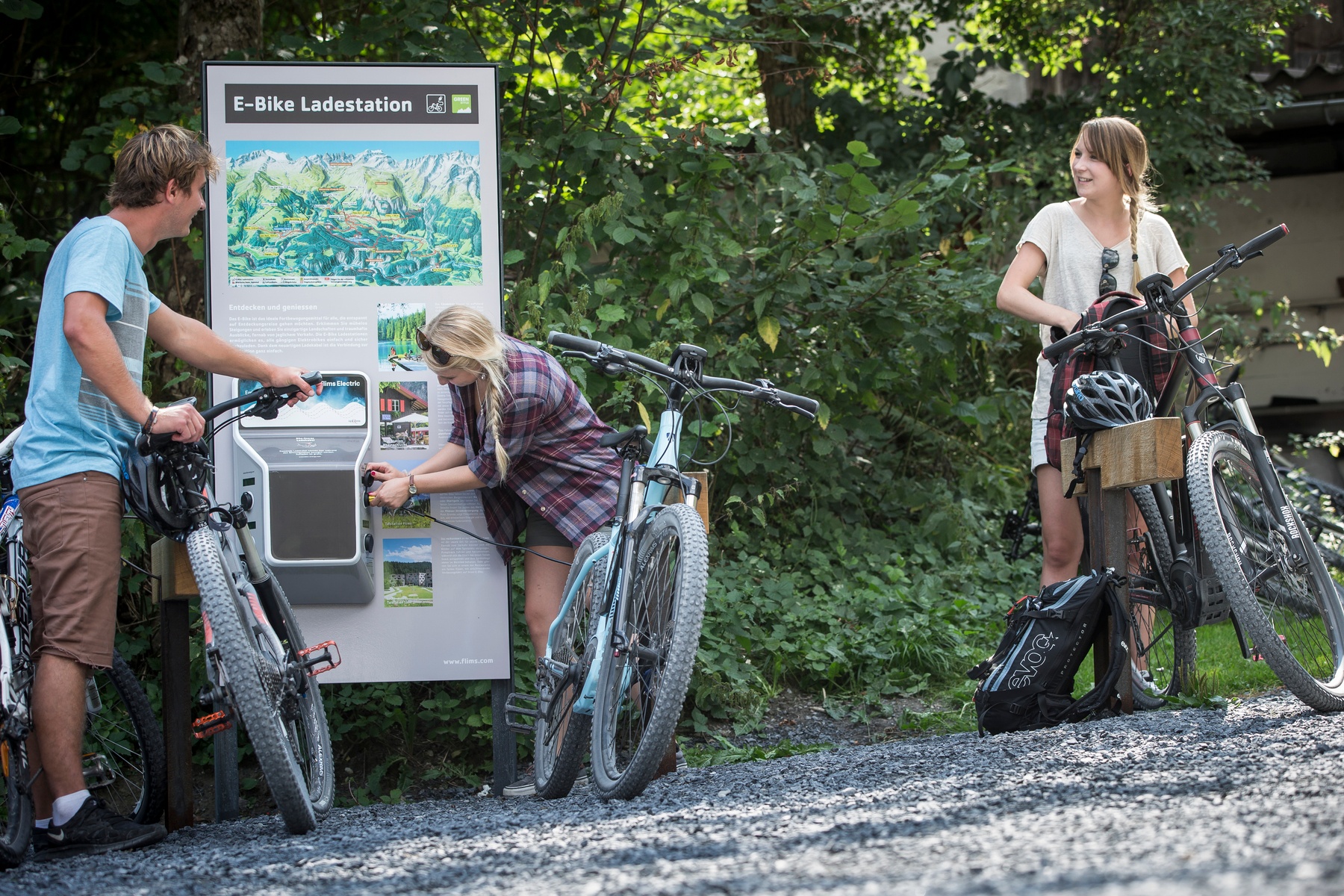E-Bike Ladestation Bargis