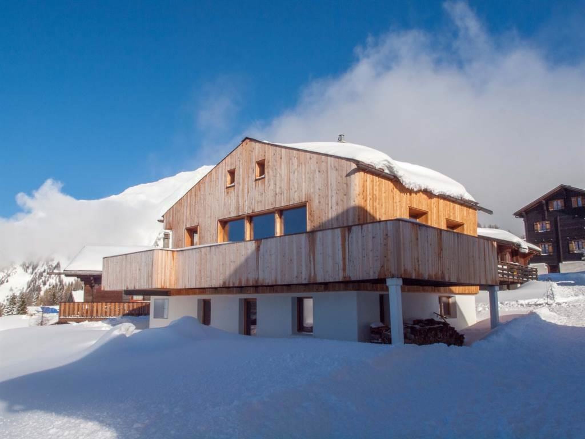interhome-Chalet Bergfink 4-Bettwohnung, Dusche, WC 4-Bettwohnung
