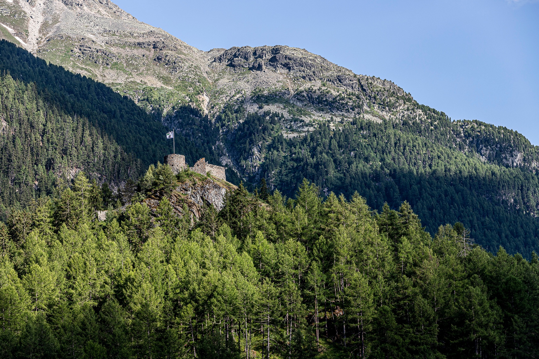 Festungsruine Fortezza Rohan