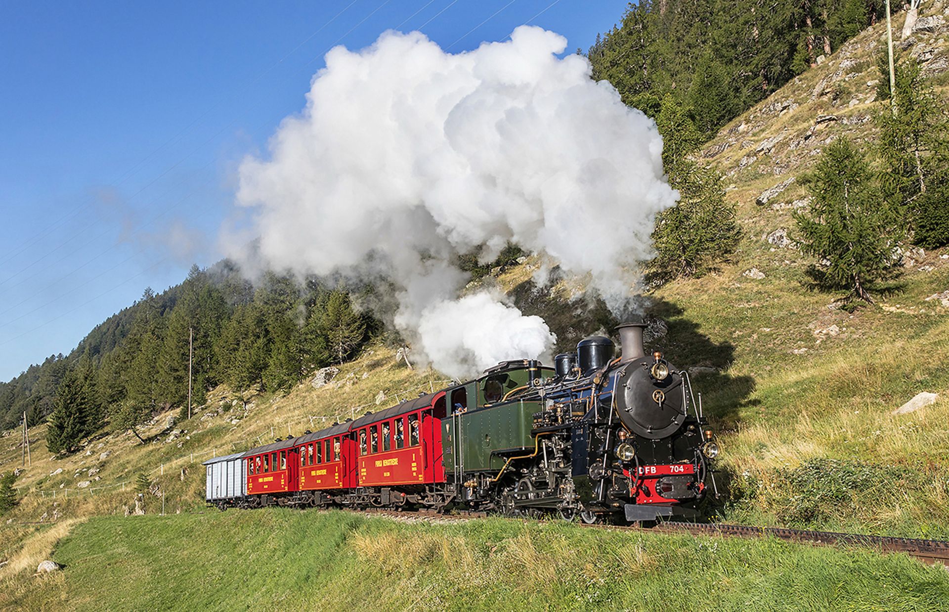 Dampfbahn Zug