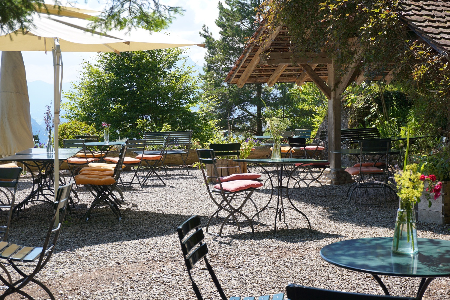 Gartencafé  Stiftung Felsentor