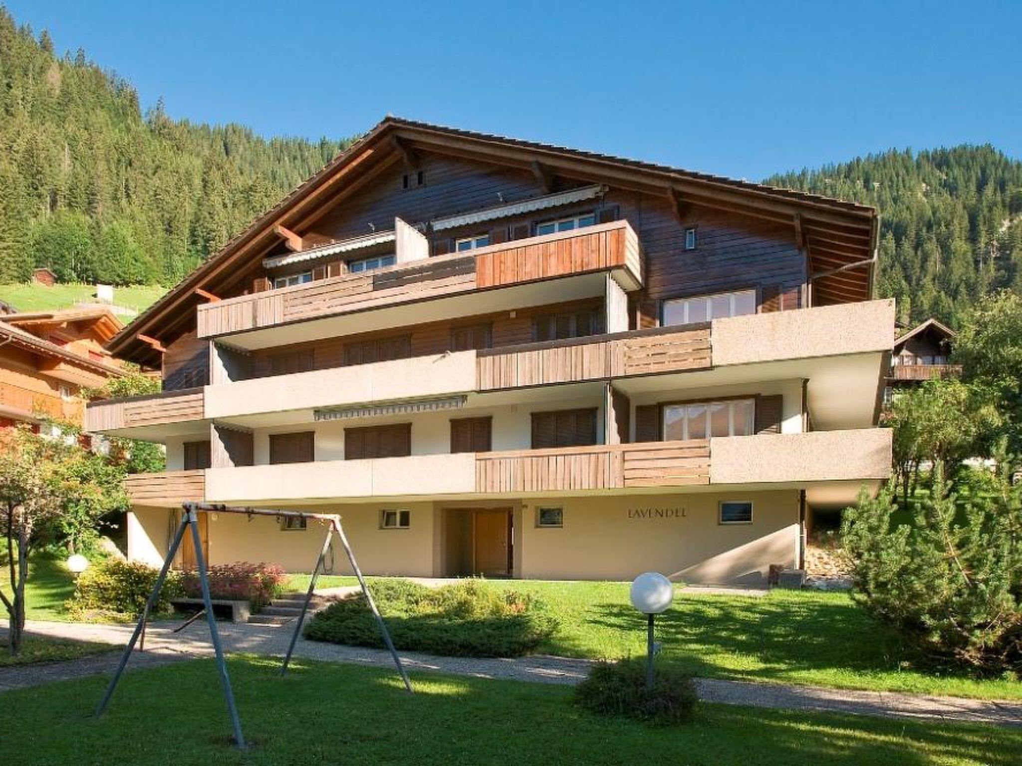 interhome-Lavendel AP C22 Appartement/Fewo, Dusche, WC, 3 Schlafräume 4-Zimmerwohnung