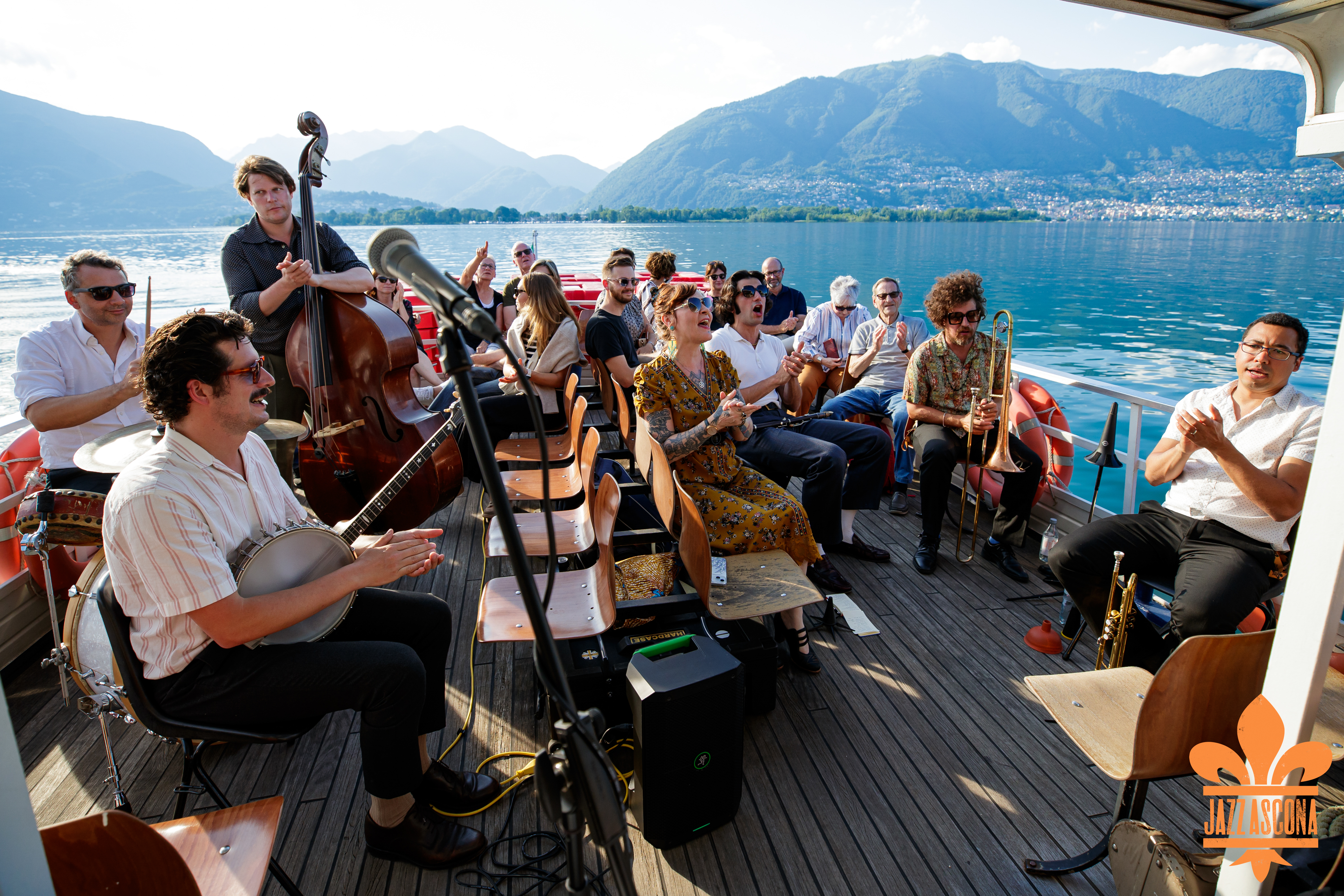 mys-Gratis Schifffahrt ans JazzAscona mit Musik an Bord-JazzAscona