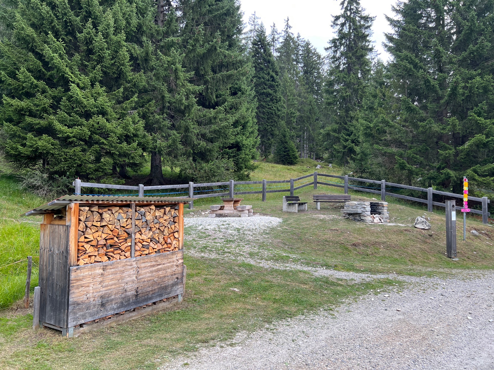 Feuerstelle Grüeni