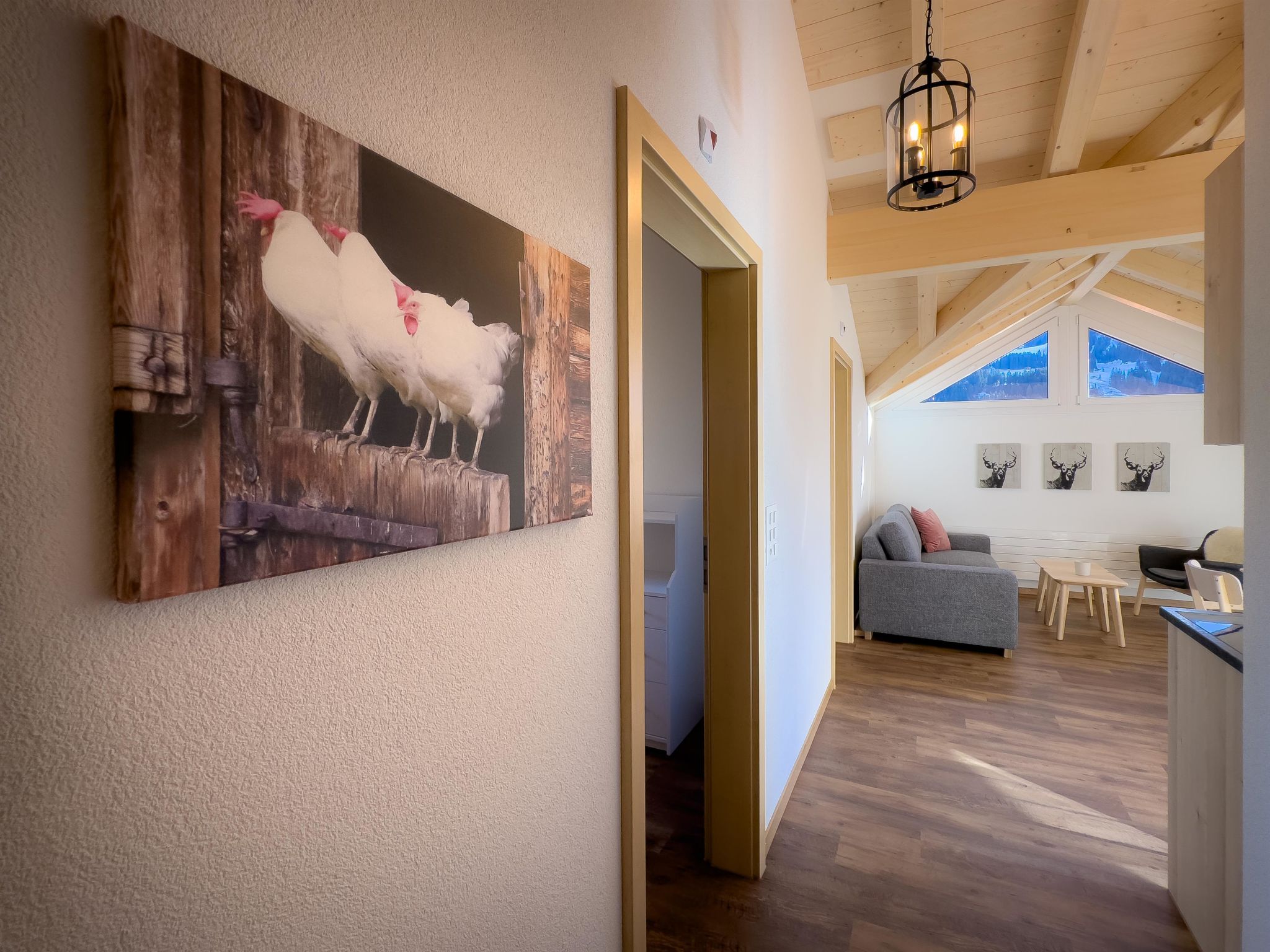 interhome-Ferienwohnung Bunder (DG) Appartement/Fewo, Bad, WC, 3 Schlafräume