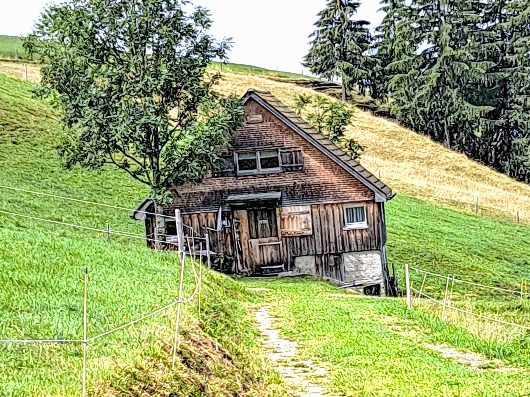 interhome-"Hüttli" neben dem Bauernhof Fendrig