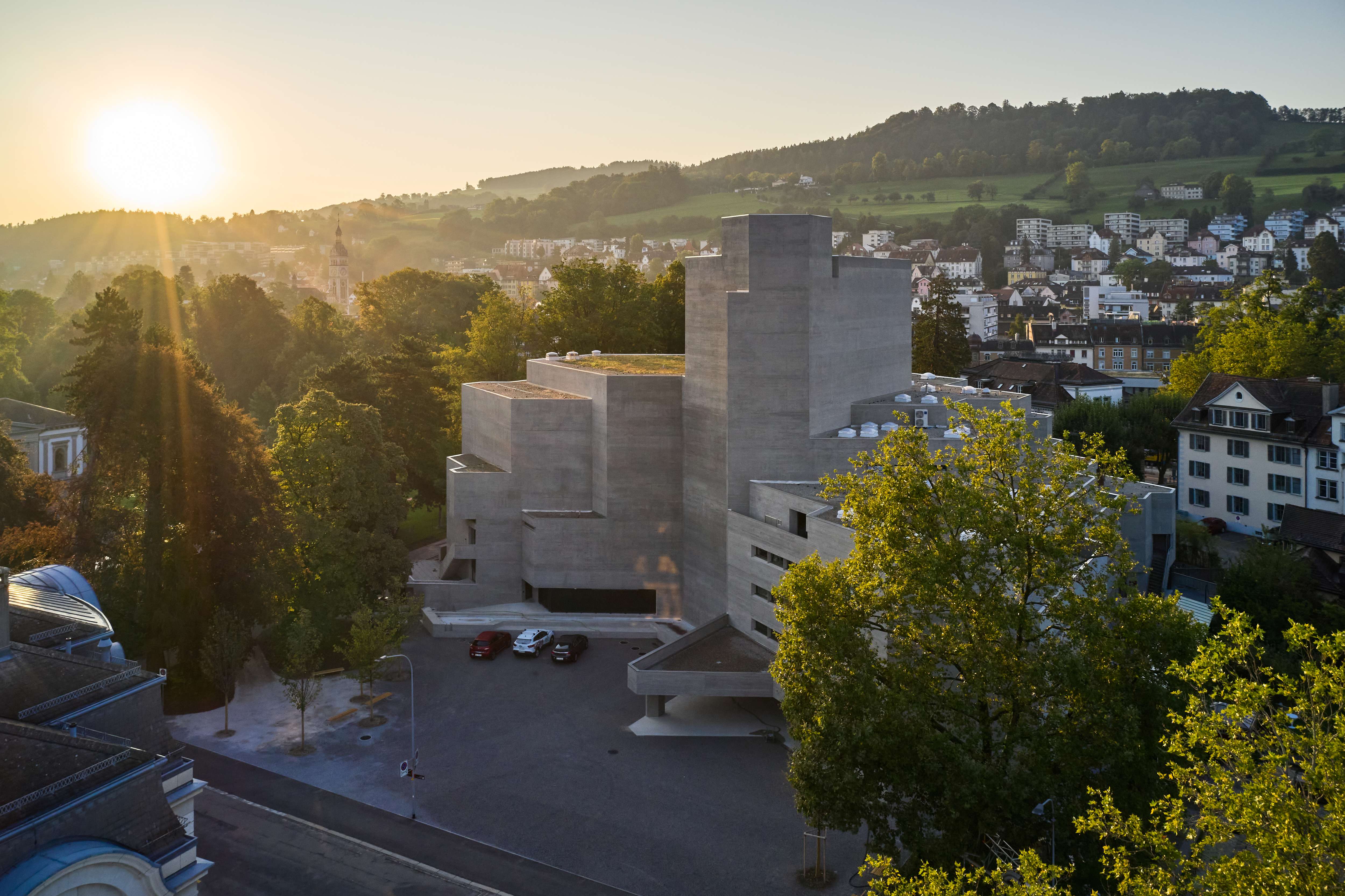 Aussenansicht Konzert und Theater St.Gallen