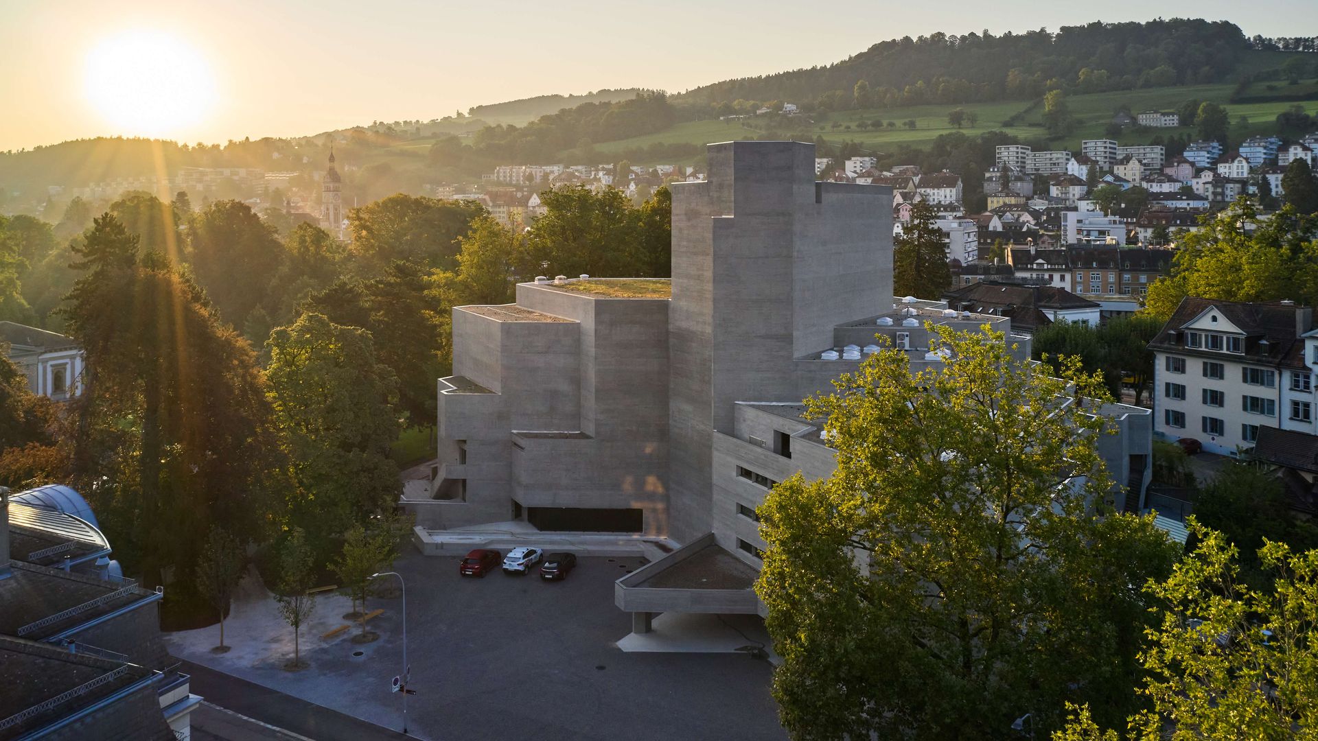 Aussenansicht Konzert und Theater St.Gallen