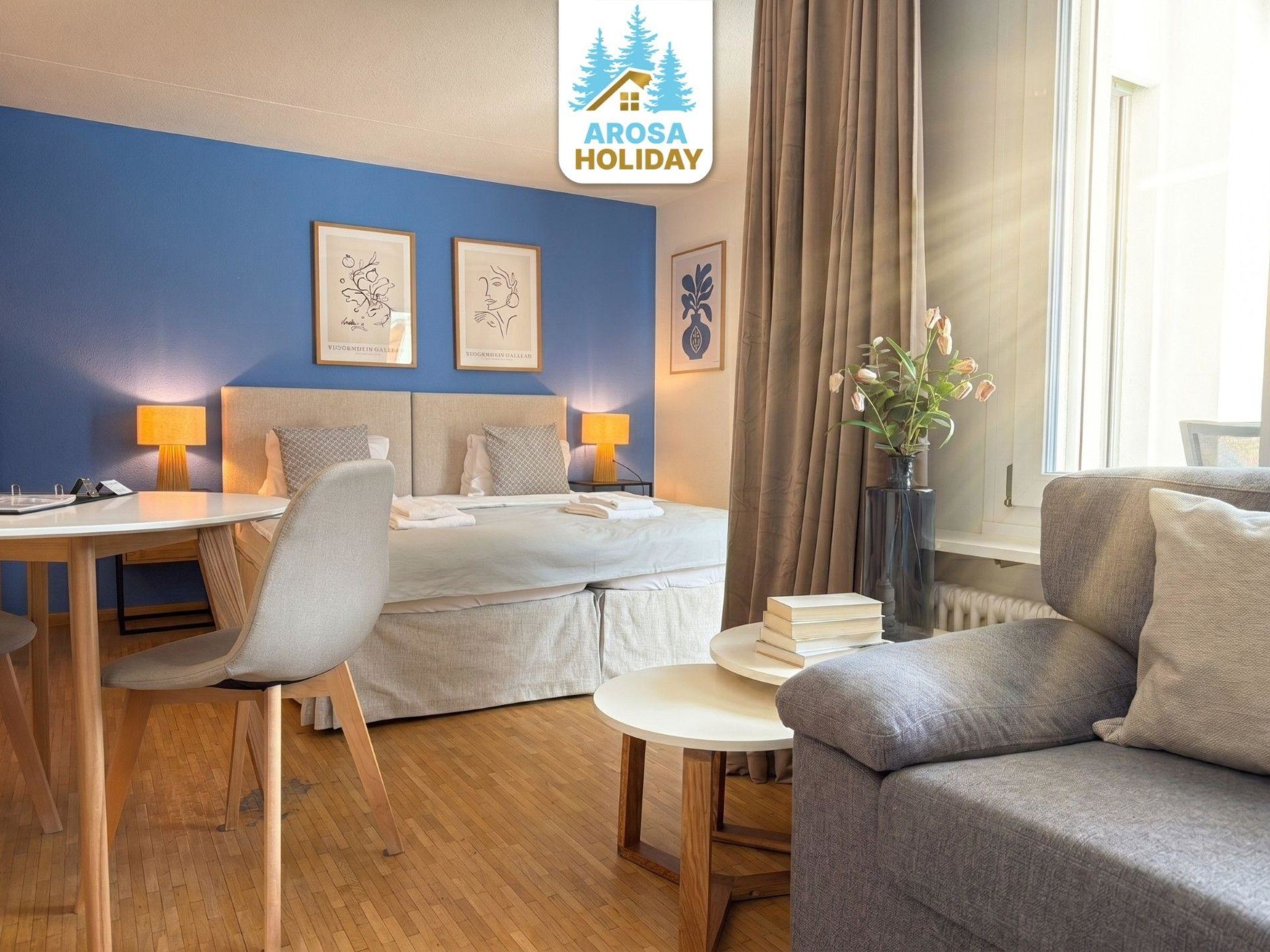 interhome-Waldhof 1 by Arosa Holiday Appartement/Fewo, Dusche, WC, 2-Bettwohnung Waldhof 1