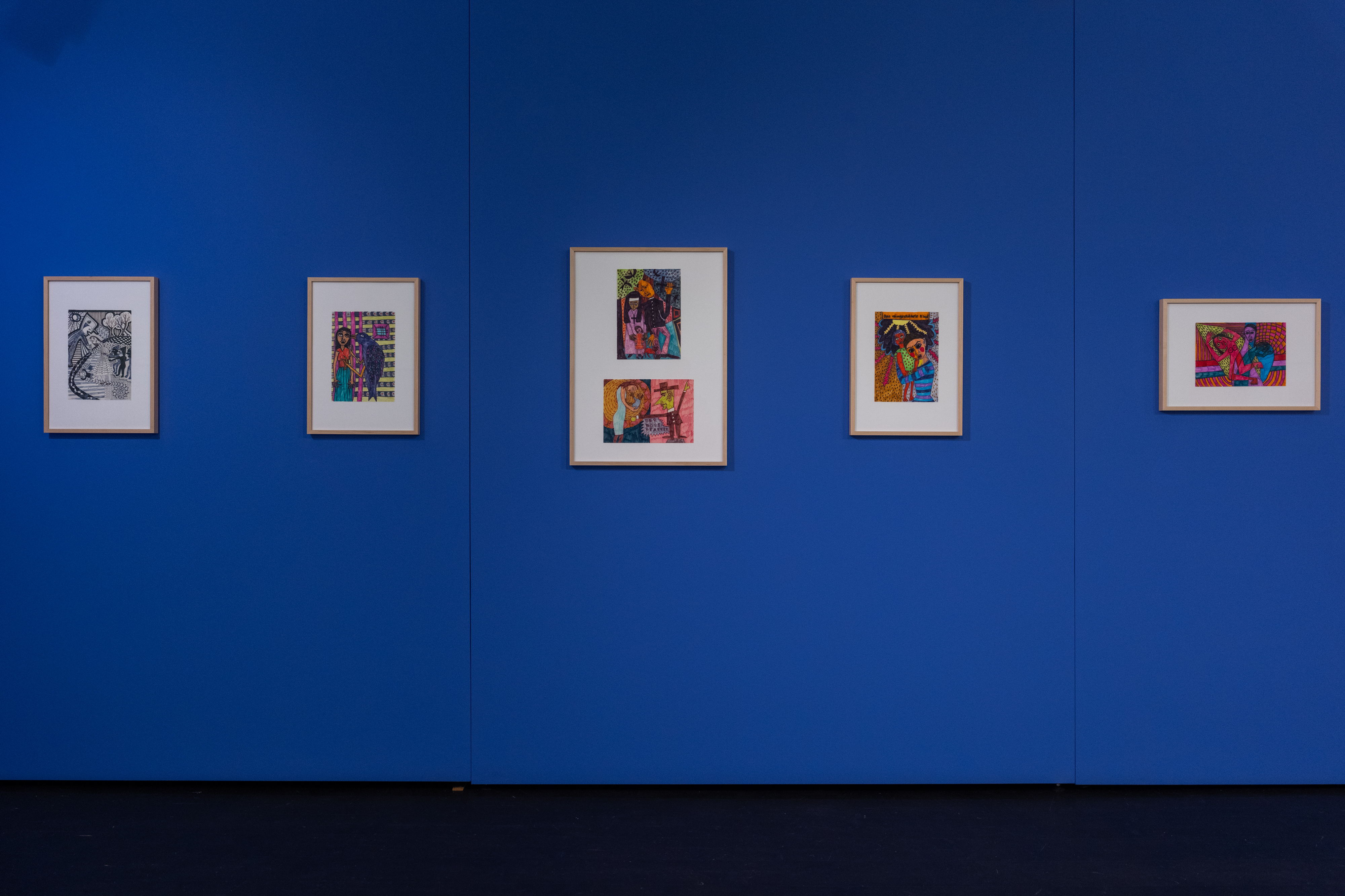 Blick in die Ausstellung Adelheid Duvanel