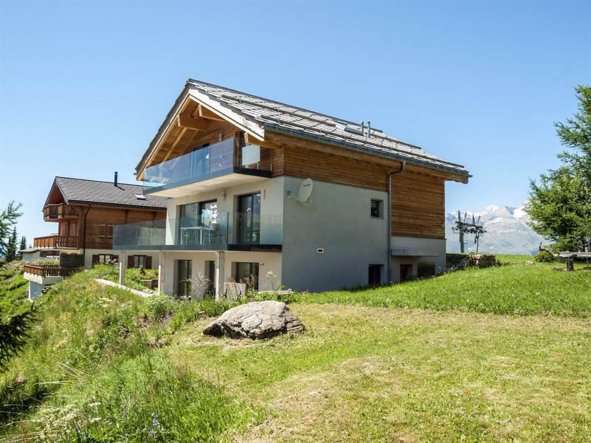 interhome-Chalet Avista 6-Bettwohnung, Dusche, WC 6-Bettwohnung Dachgeschoss