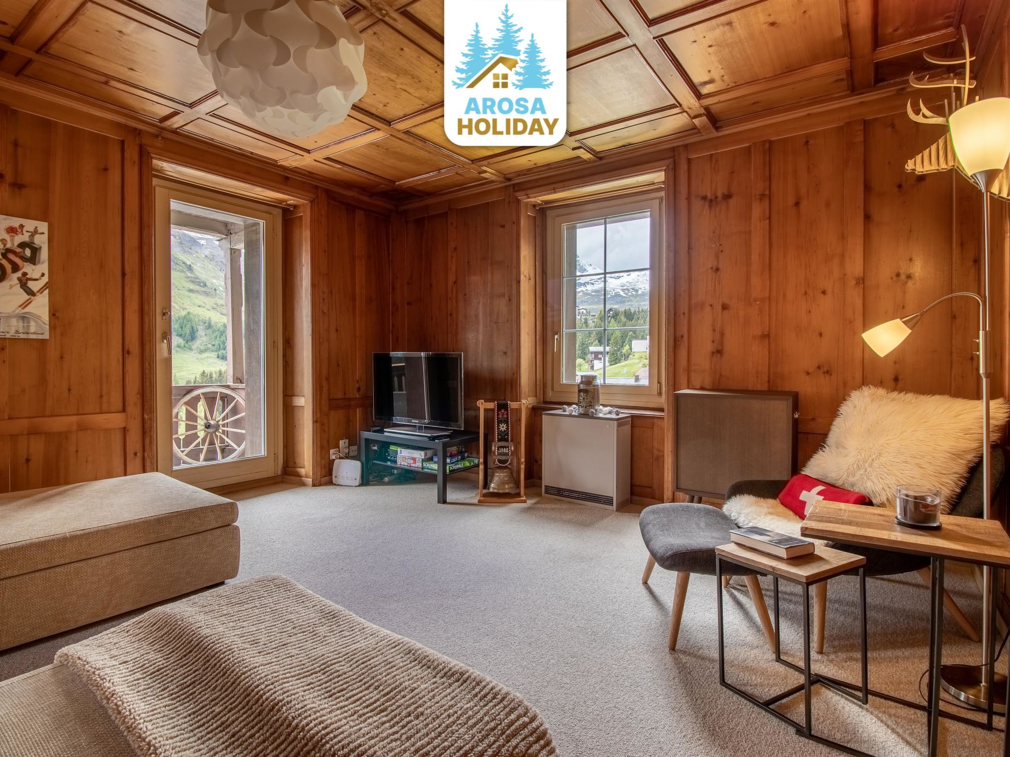 interhome-Weisshorn-Apartment by Arosa Holiday Appartement/Fewo, Bad, WC, 6-Bettwohnung