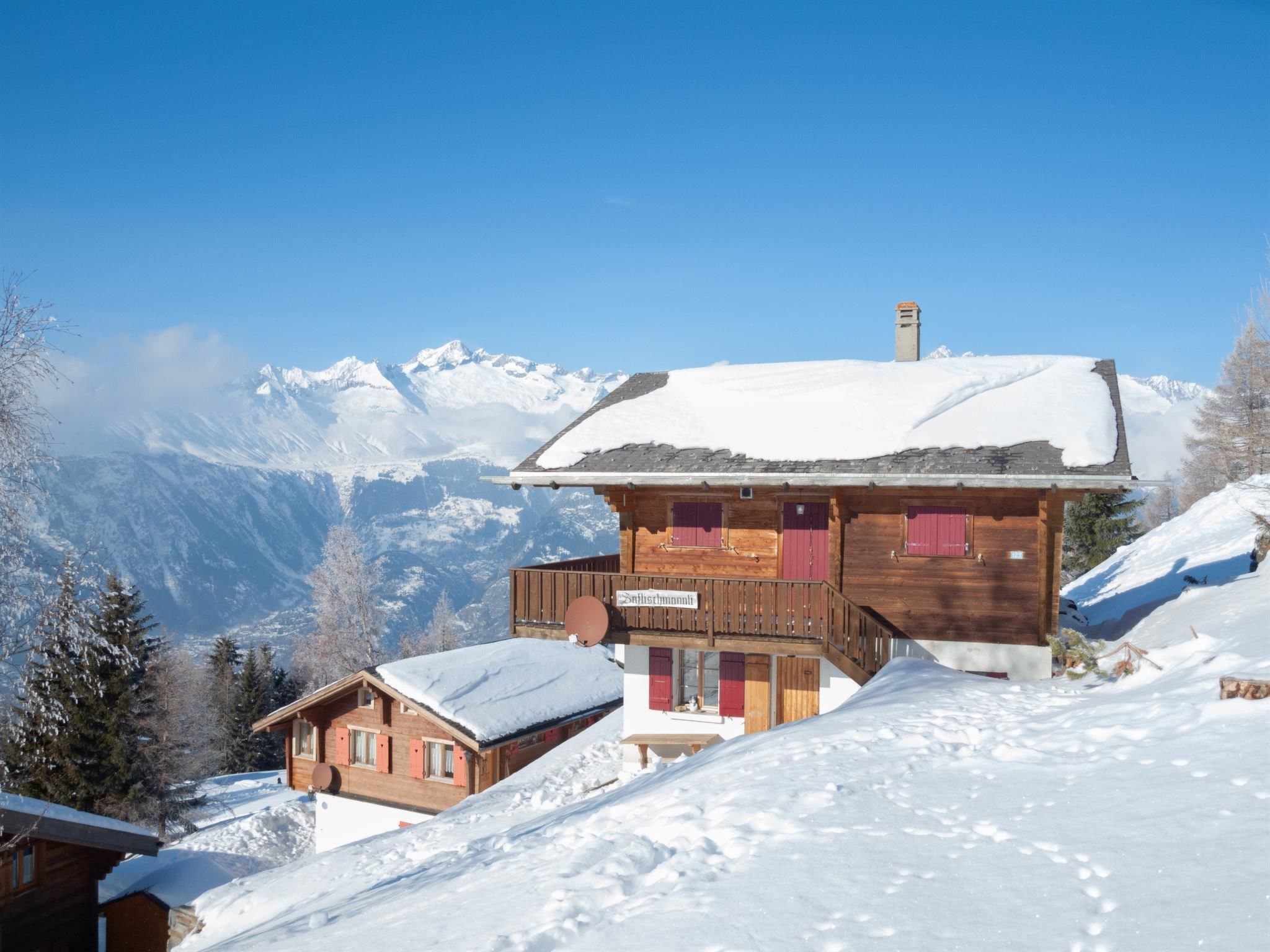 interhome-Chalet Saflischmannli 5-Bettwohnung, Dusche, WC 5-Bettwohnung