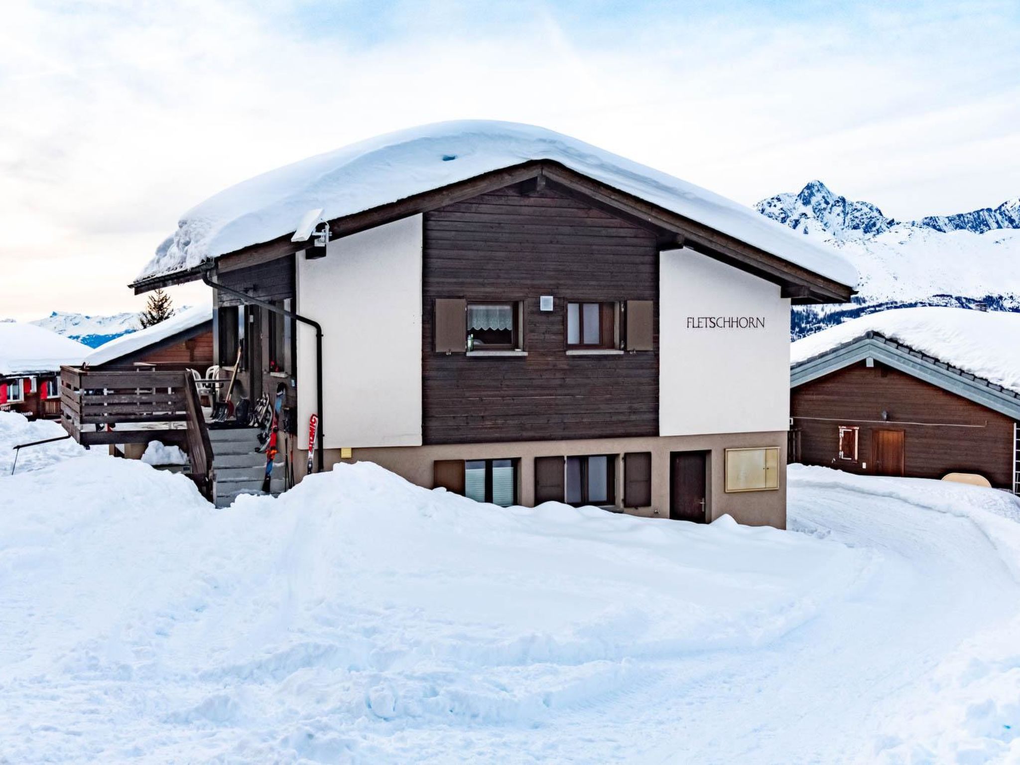 interhome-Chalet Fletschhorn OG Appartement/Fewo, Dusche, WC 5-Bettwohnung