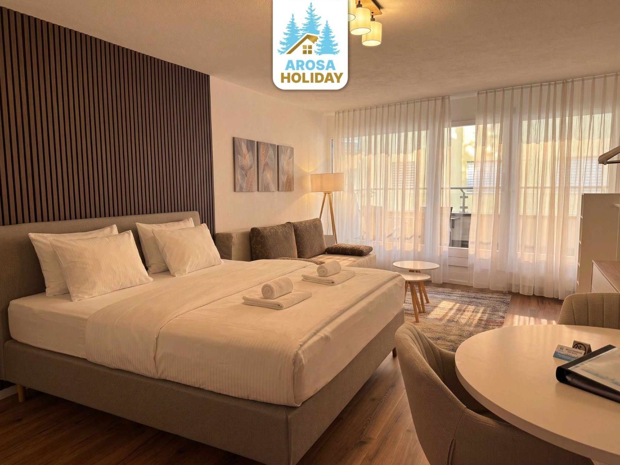 interhome-Lorez 5A by Arosa Holiday Appartement/Fewo, Bad, WC, Wohn-/Schlafraum