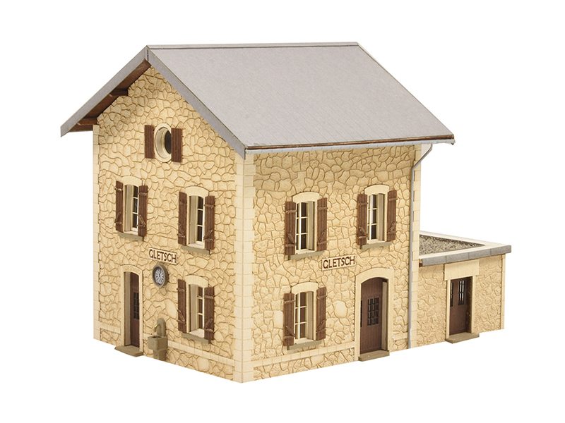 Bausatz Bahnhof 1:87 3