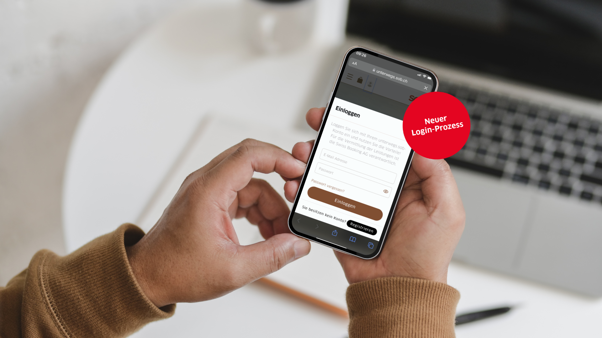 Neuer Login-Prozess SwissPass