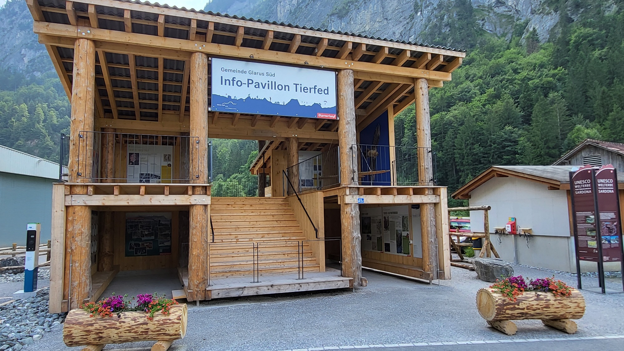 Info-Pavillon Tierfed, Linthal