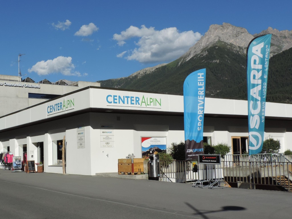 E-Bike-Ladestation bei Jon Sport Alpin
