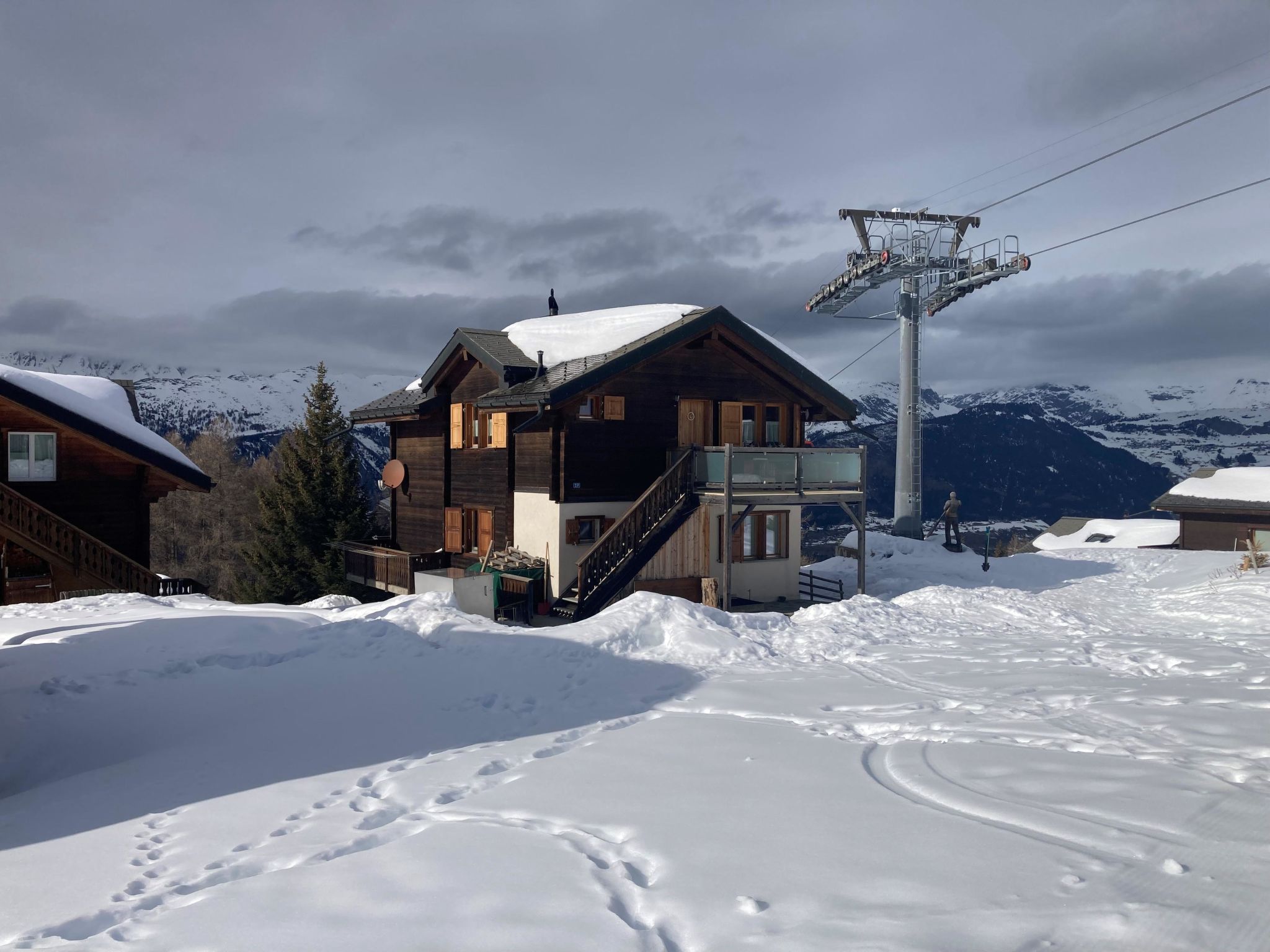 interhome-Chalet Sonne Appartement/Fewo, Dusche, WC 2-Zimmerwohnung, Dusche, WC